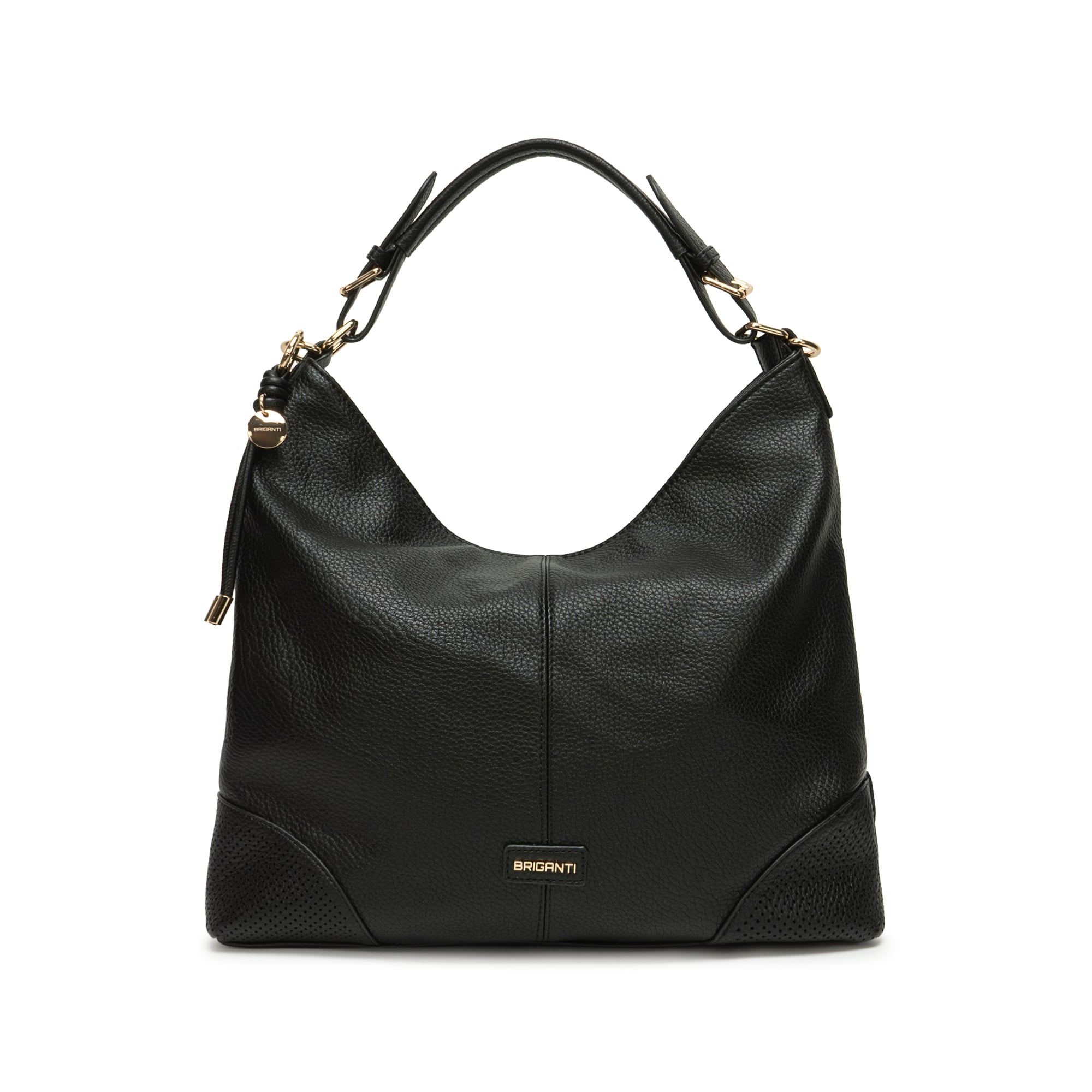 CARTERA JUMBO HOBO BRI-CJ2624 NEGRO BRIGANTI - 1