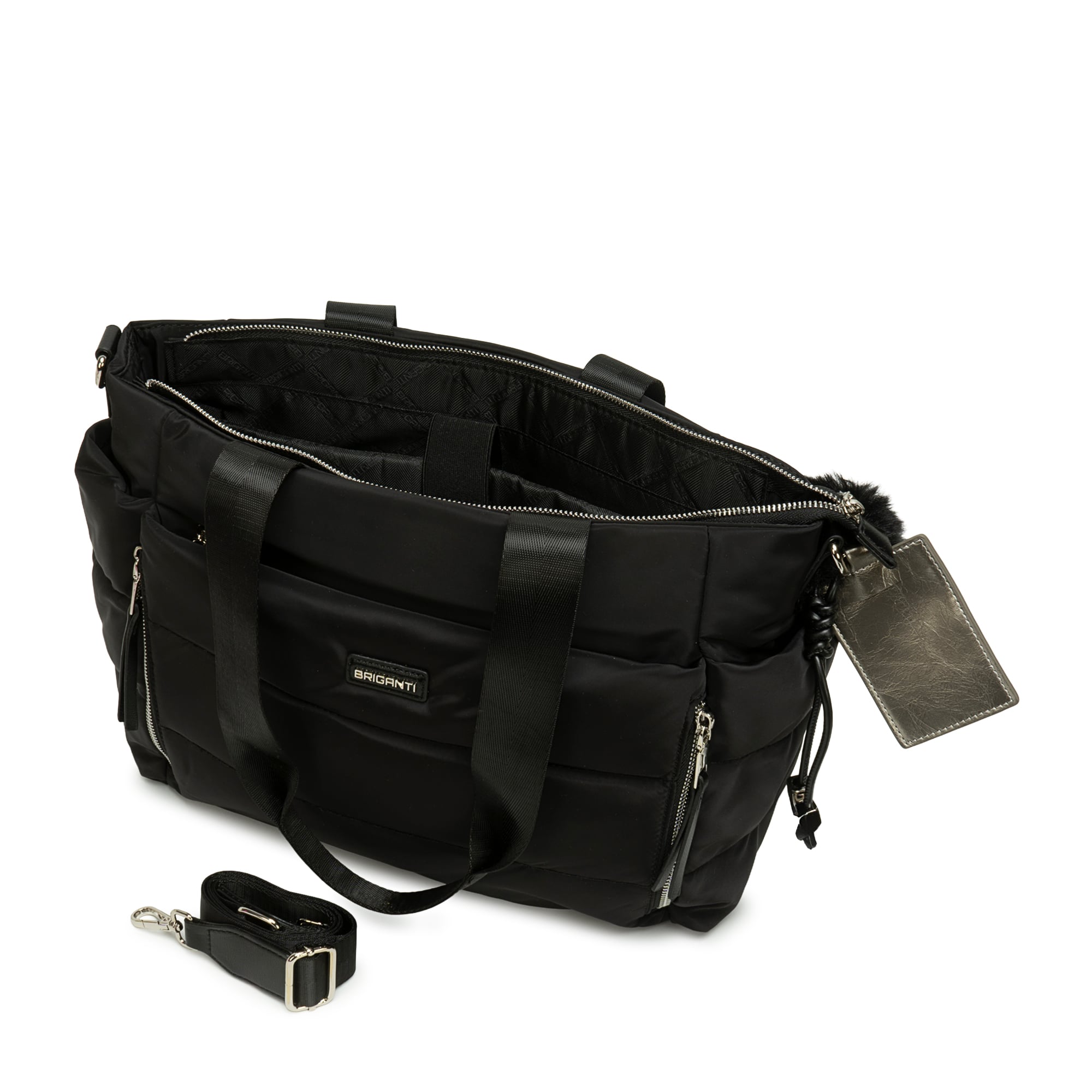 CARTERA JUMBO TOTE SPORT BRI-CJ2626 NEGRO BRIGANTI - 4