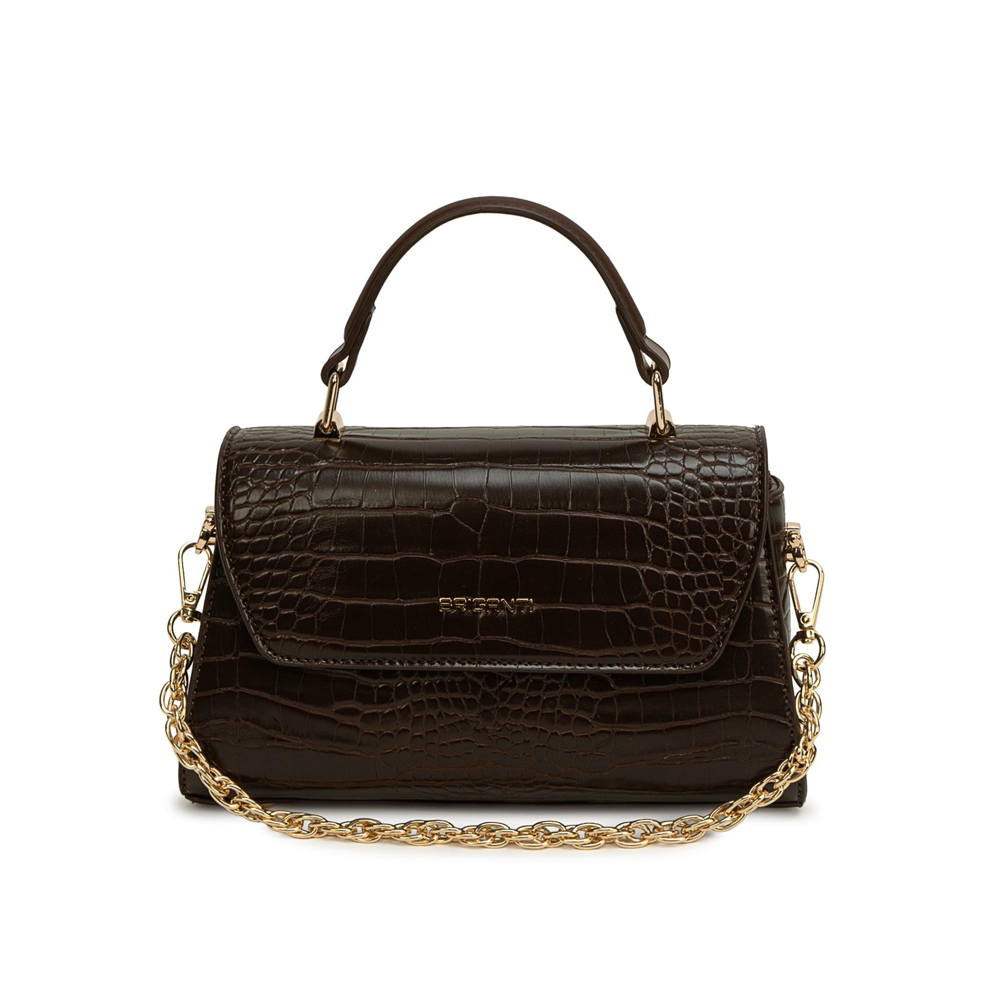CARTERA MINI SATCHEL BRI-CM2623 MARRON BRIGANTI - 1