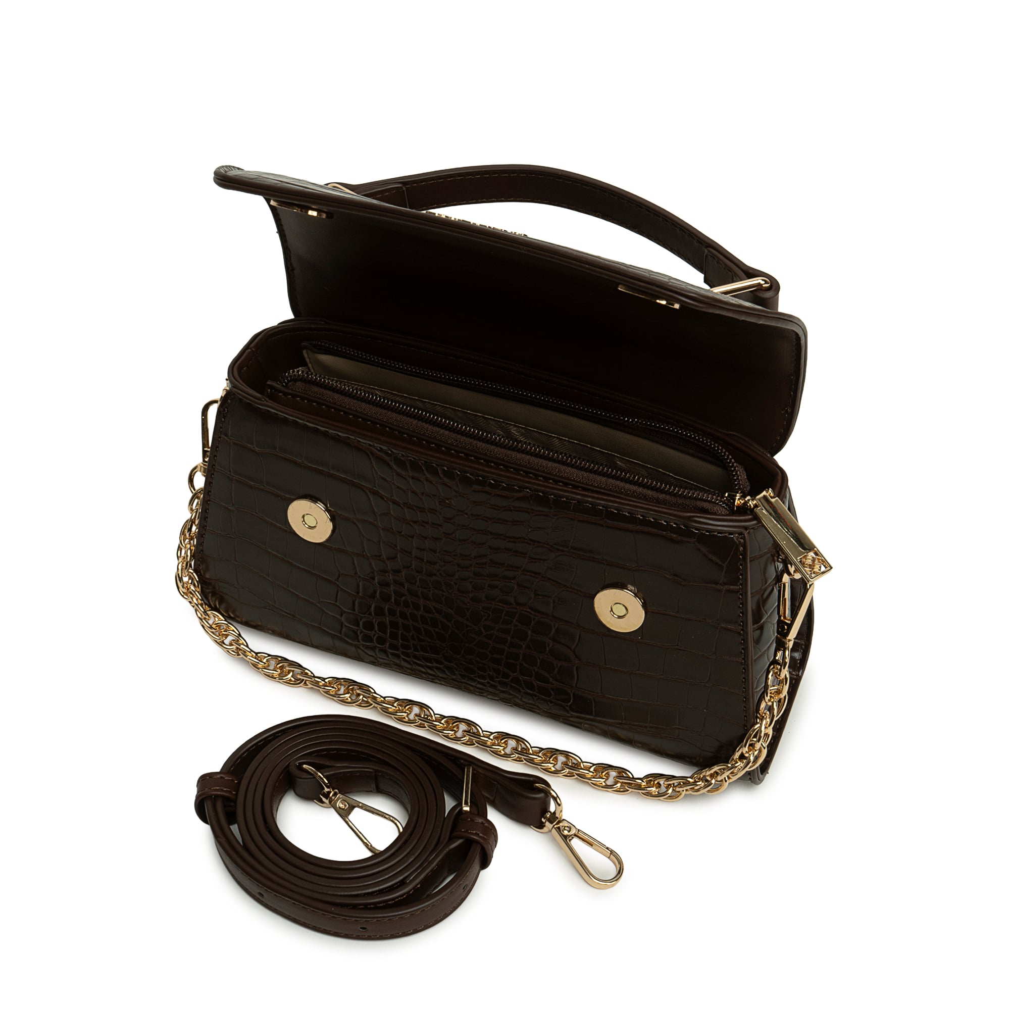 CARTERA MINI SATCHEL BRI-CM2623 MARRON BRIGANTI - 4