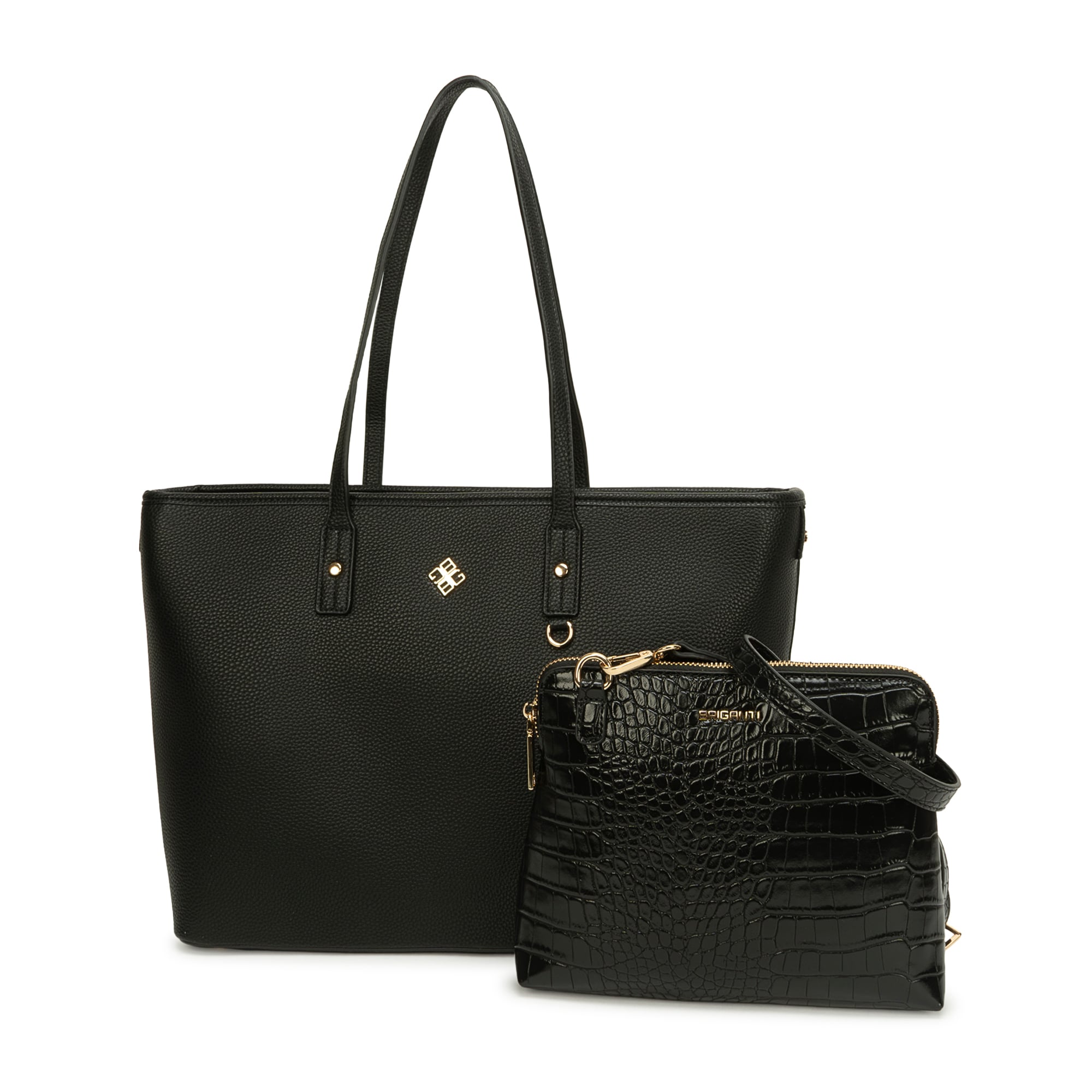 CARTERA JUMBO TOTE BRI-CJ2621 NEGRO BRIGANTI - 1