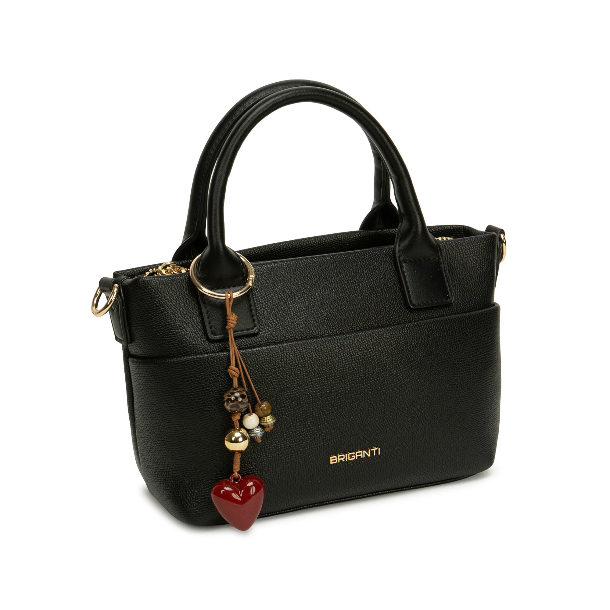 CARTERA MINI SATCHEL BRI-CM2609 NEGRO BRIGANTI - 3