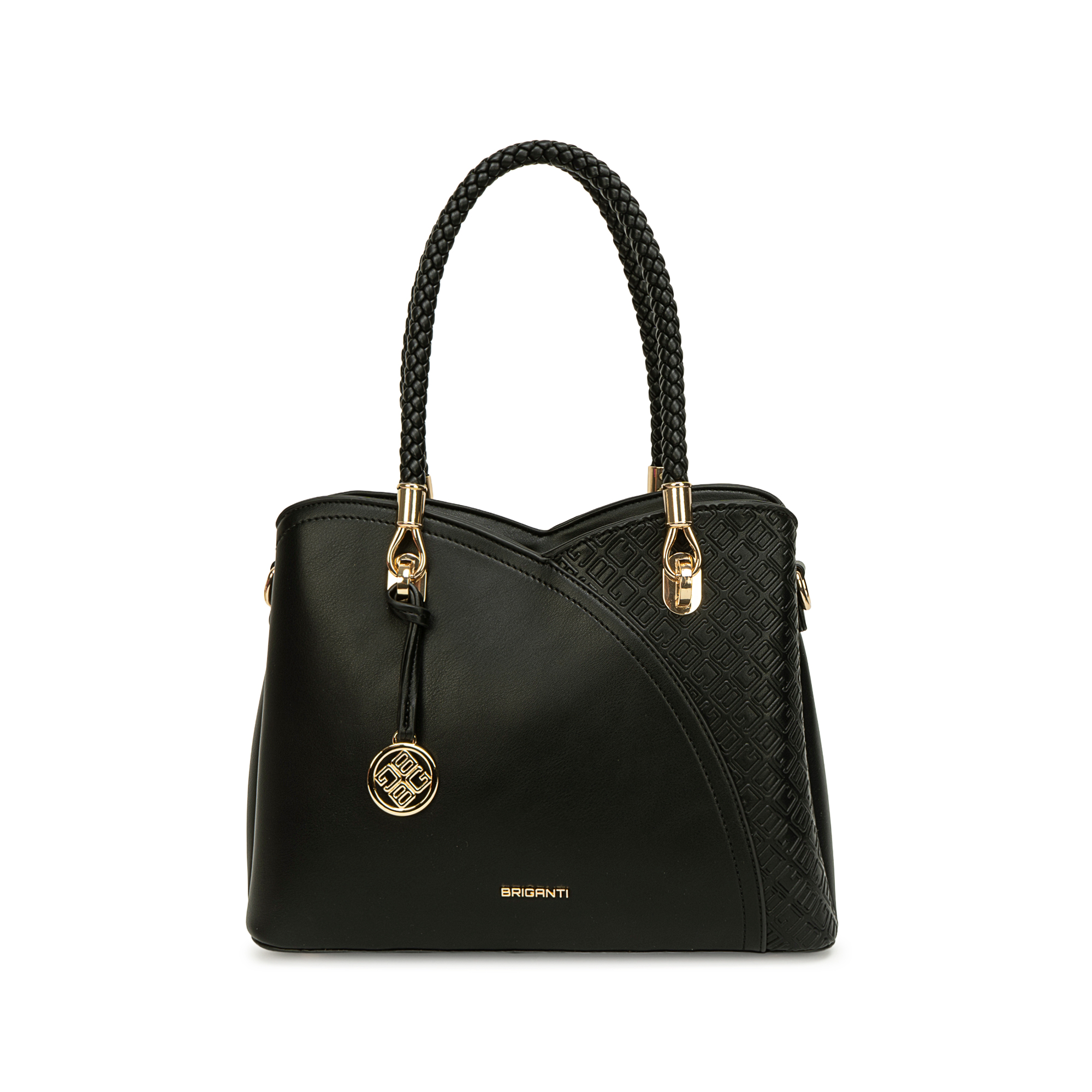 CARTERA SMALL SATCHEL BRI-CS2624 NEGRO BRIGANTI - 1