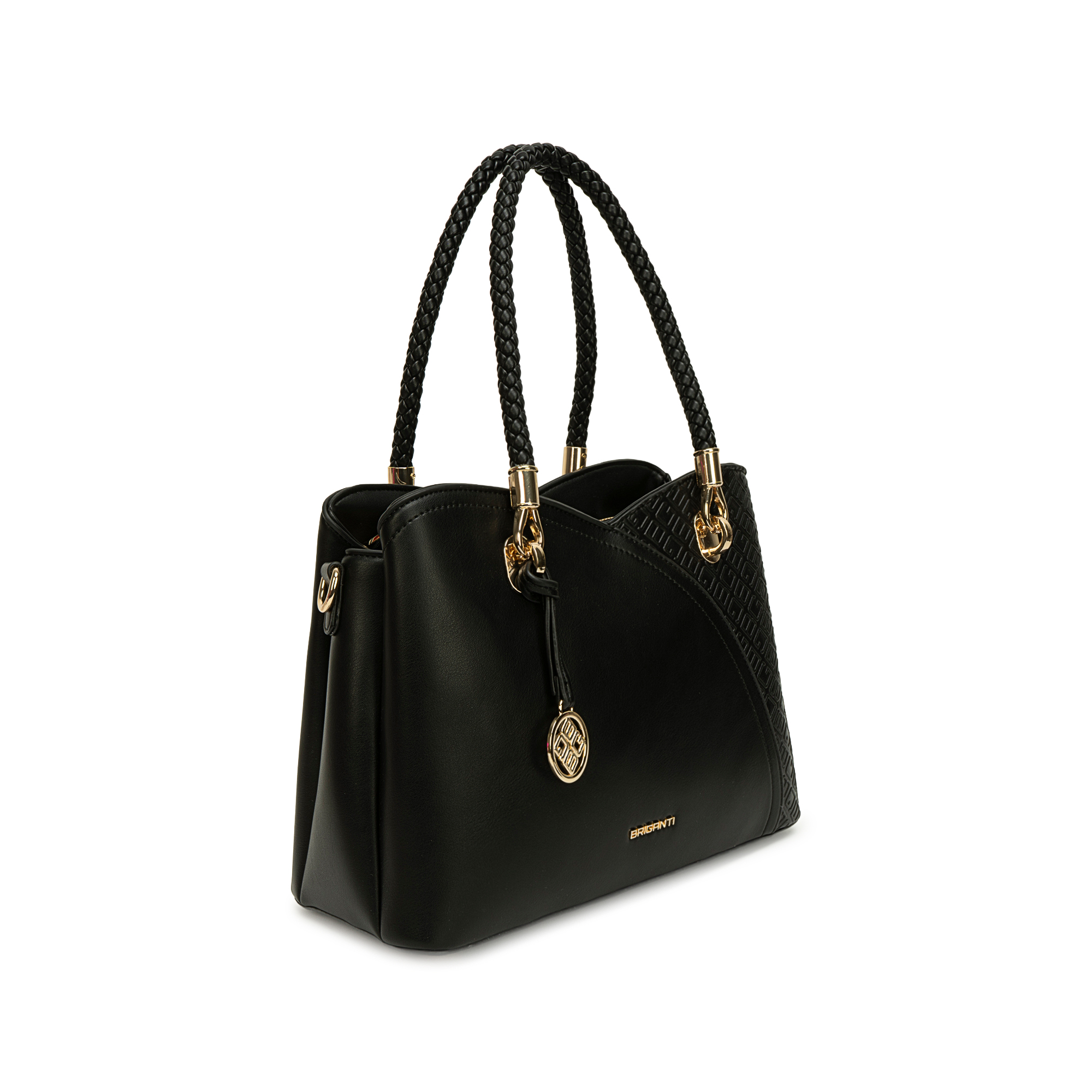 CARTERA SMALL SATCHEL BRI-CS2624 NEGRO BRIGANTI - 3