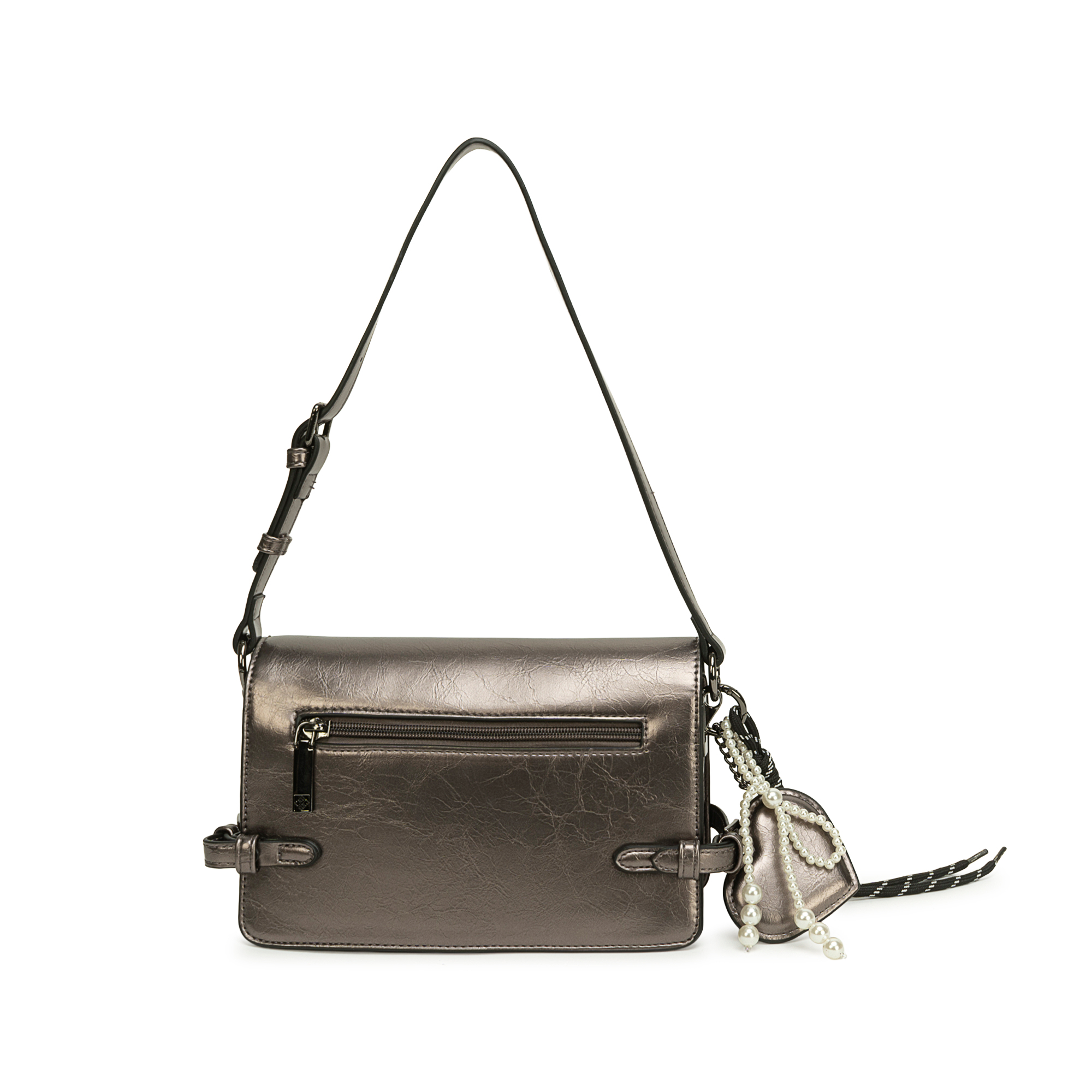 MORRAL MORRAL SHOULDER BAG BRI-MO2610 PLATA/QUEM BRIGANTI - 2