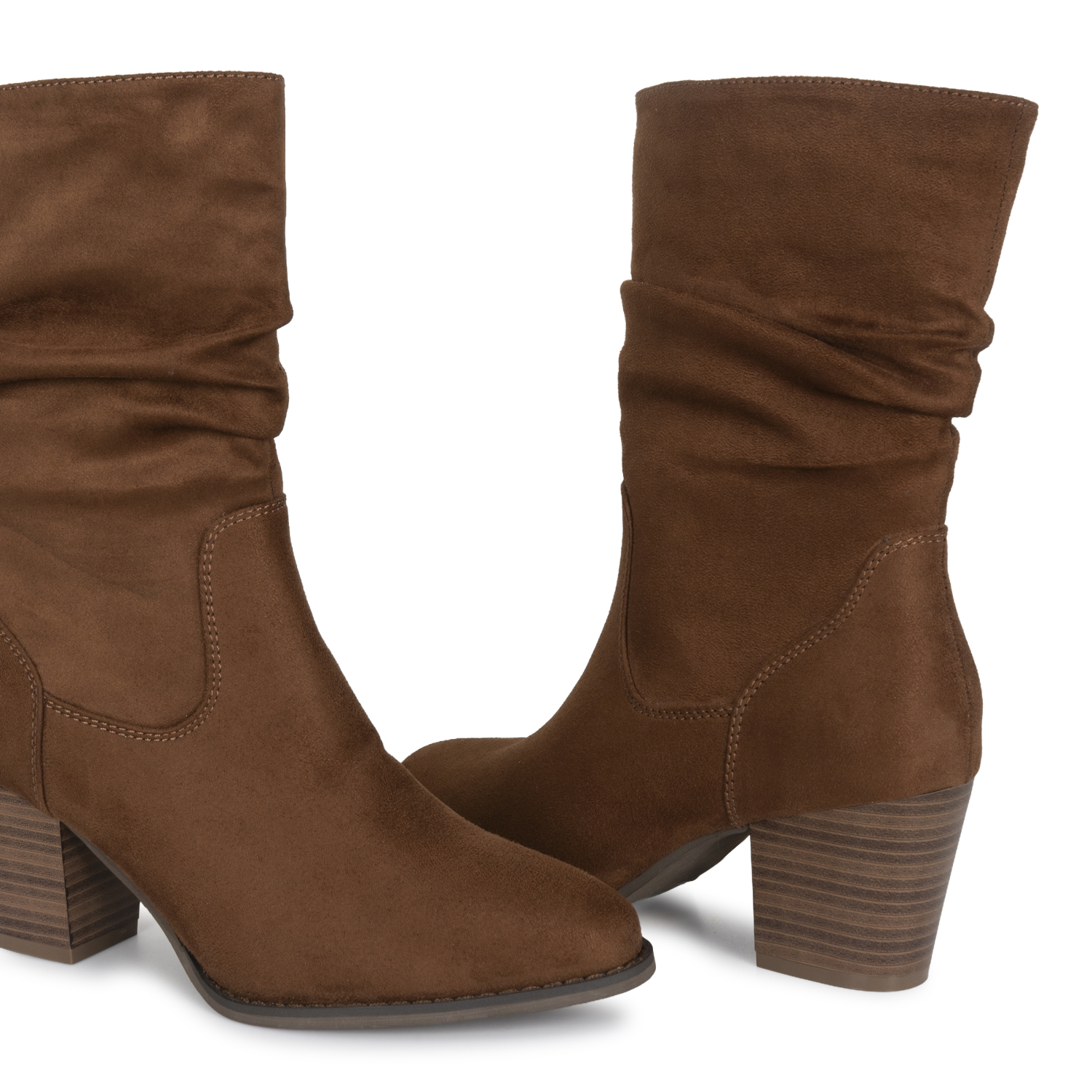 BOTIN JODHPUR CASUAL DAVI-2612 NATURAL SINTETICO ANN D VIAN - 2
