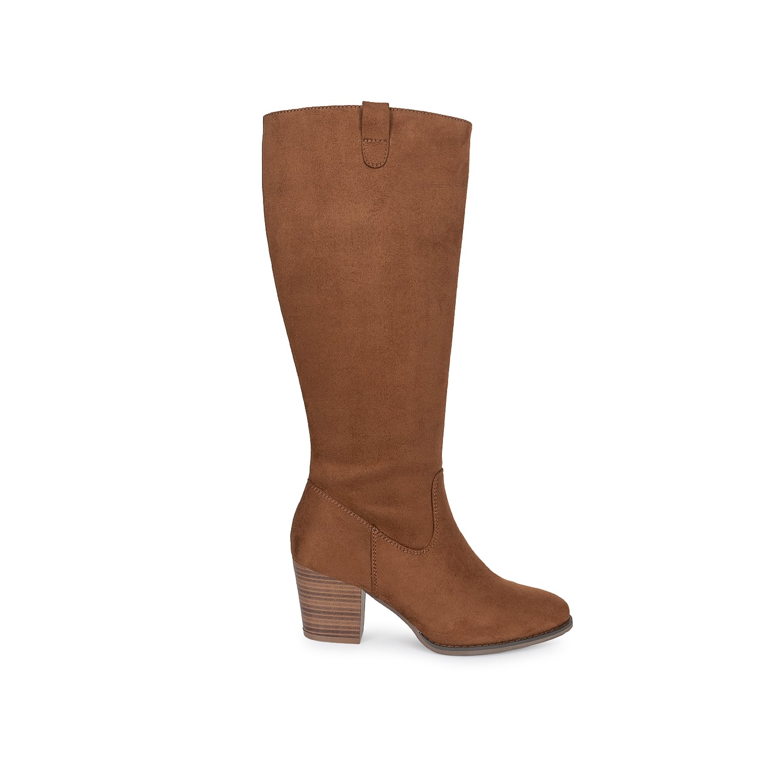 BOTA ALTA JODHPUR CASUAL DAVI-2603 NATURAL SINTETICO ANN D VIAN - 1