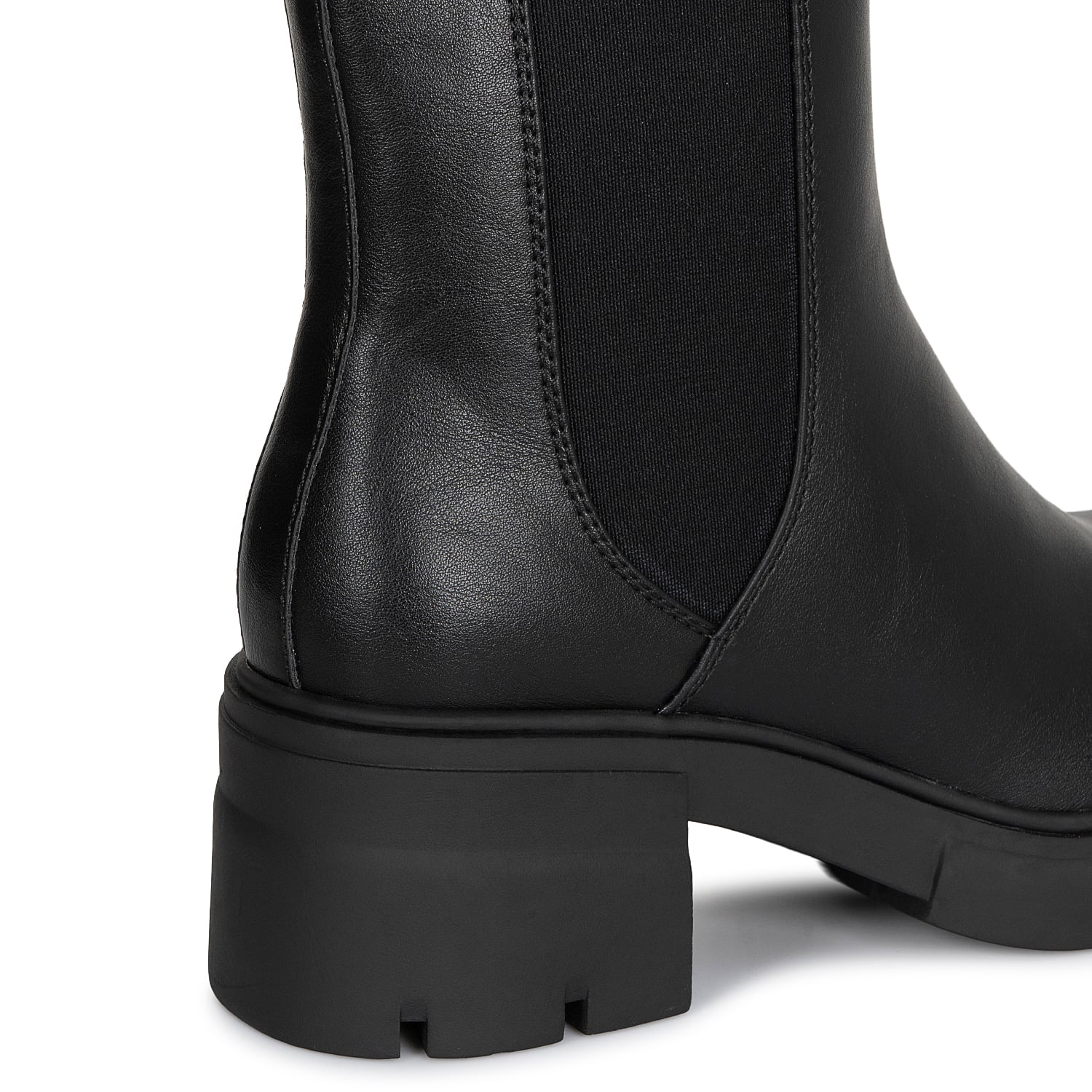 BOTIN CHELSEA CASUAL DAVI-2616 NEGRO SINTETICO ANN D VIAN - 3