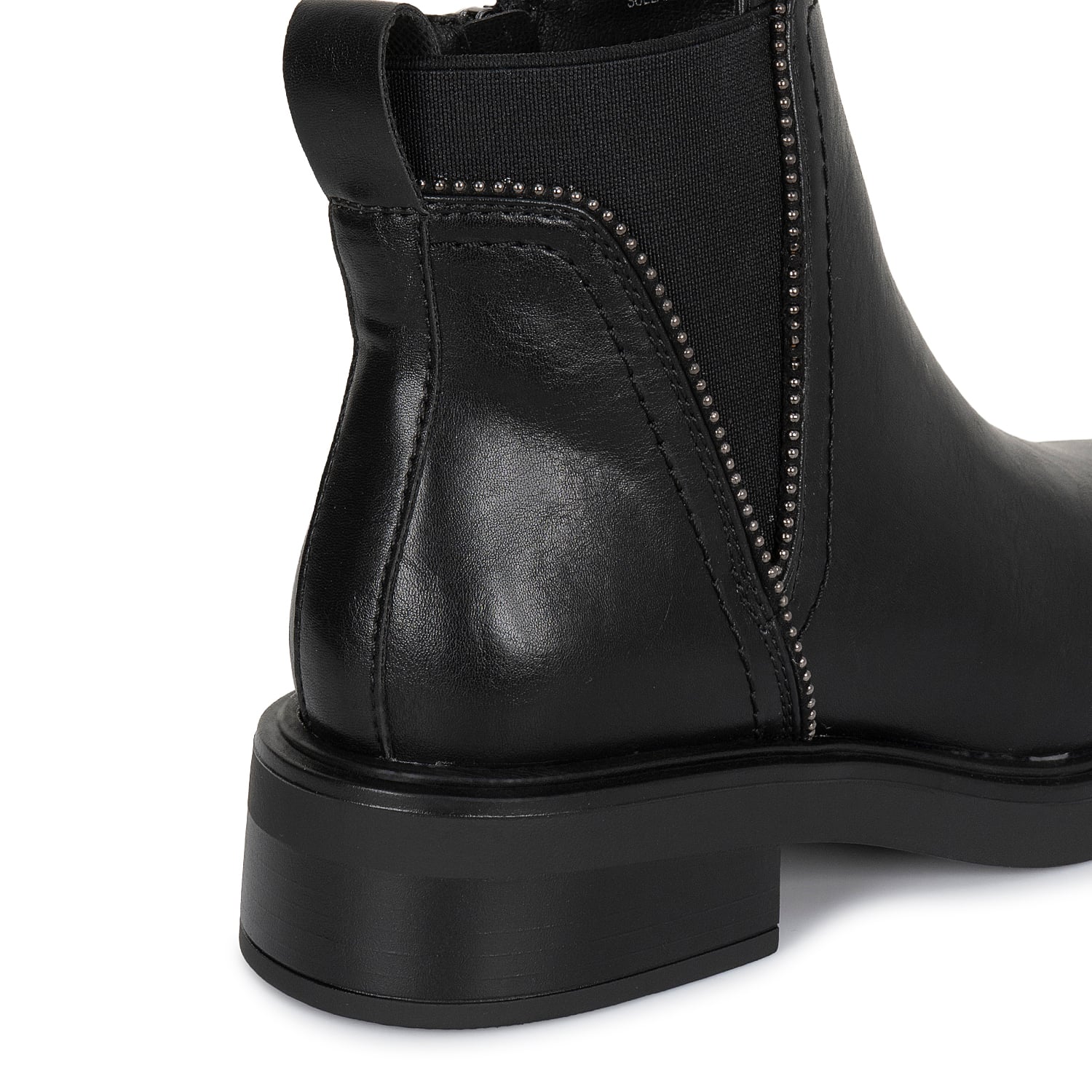 BOTIN CHELSEA CASUAL DAVI-2617 NEGRO SINTETICO ANN D VIAN - 3