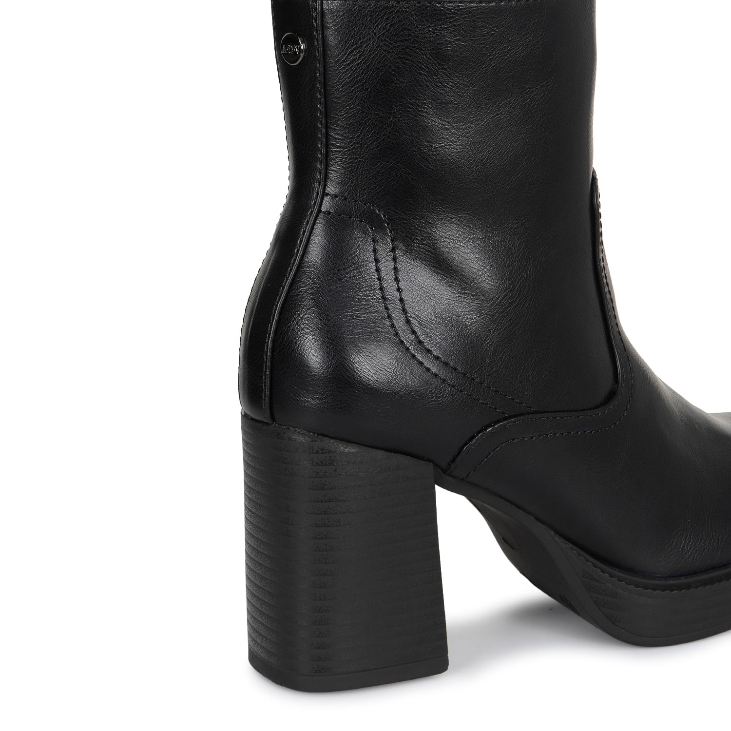 BOTIN JODHPUR CASUAL DAVI-2610 NEGRO SINTETICO ANN D VIAN - 3