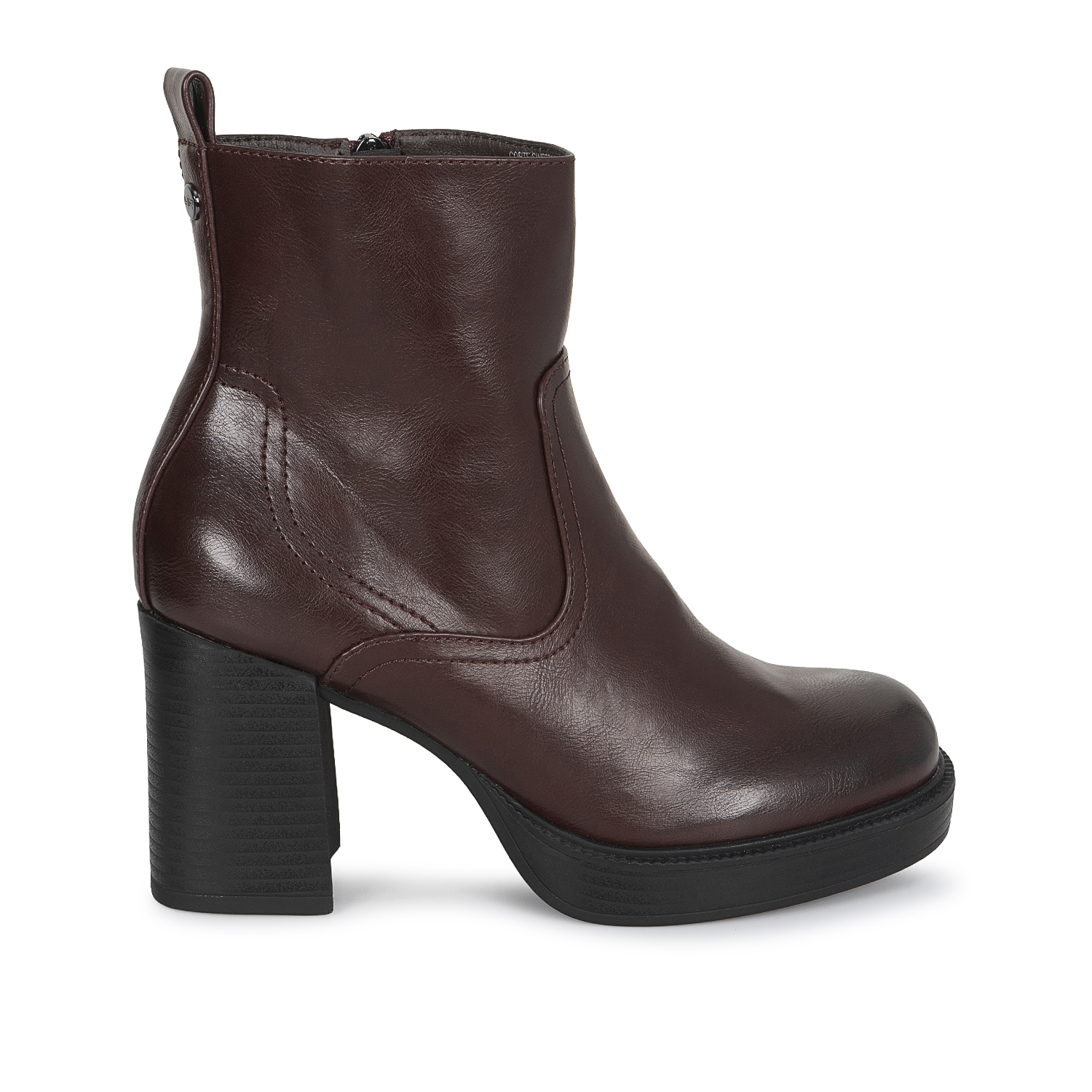 BOTIN JODHPUR CASUAL DAVI-2610 CHERRY SINTETICO ANN D VIAN - 1