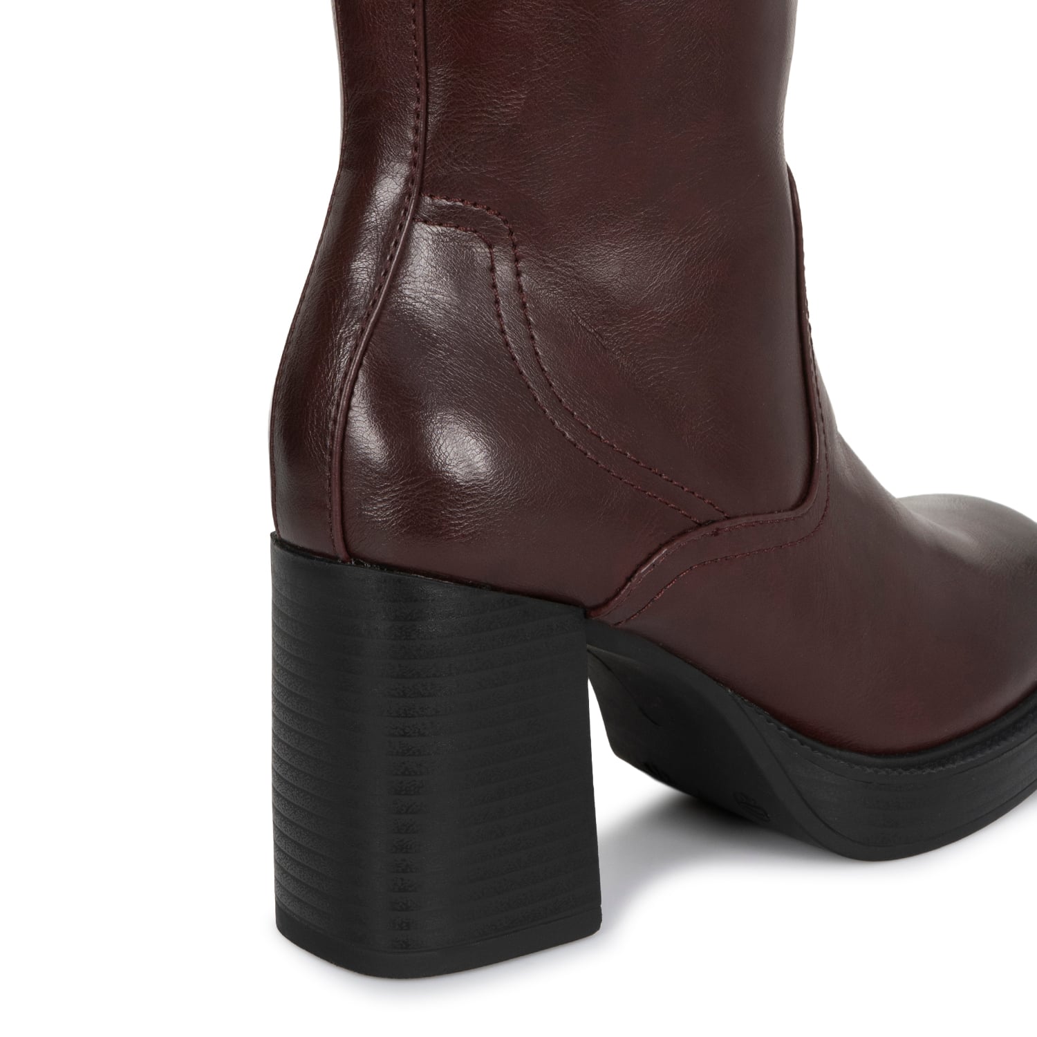 BOTIN JODHPUR CASUAL DAVI-2610 CHERRY SINTETICO ANN D VIAN - 3