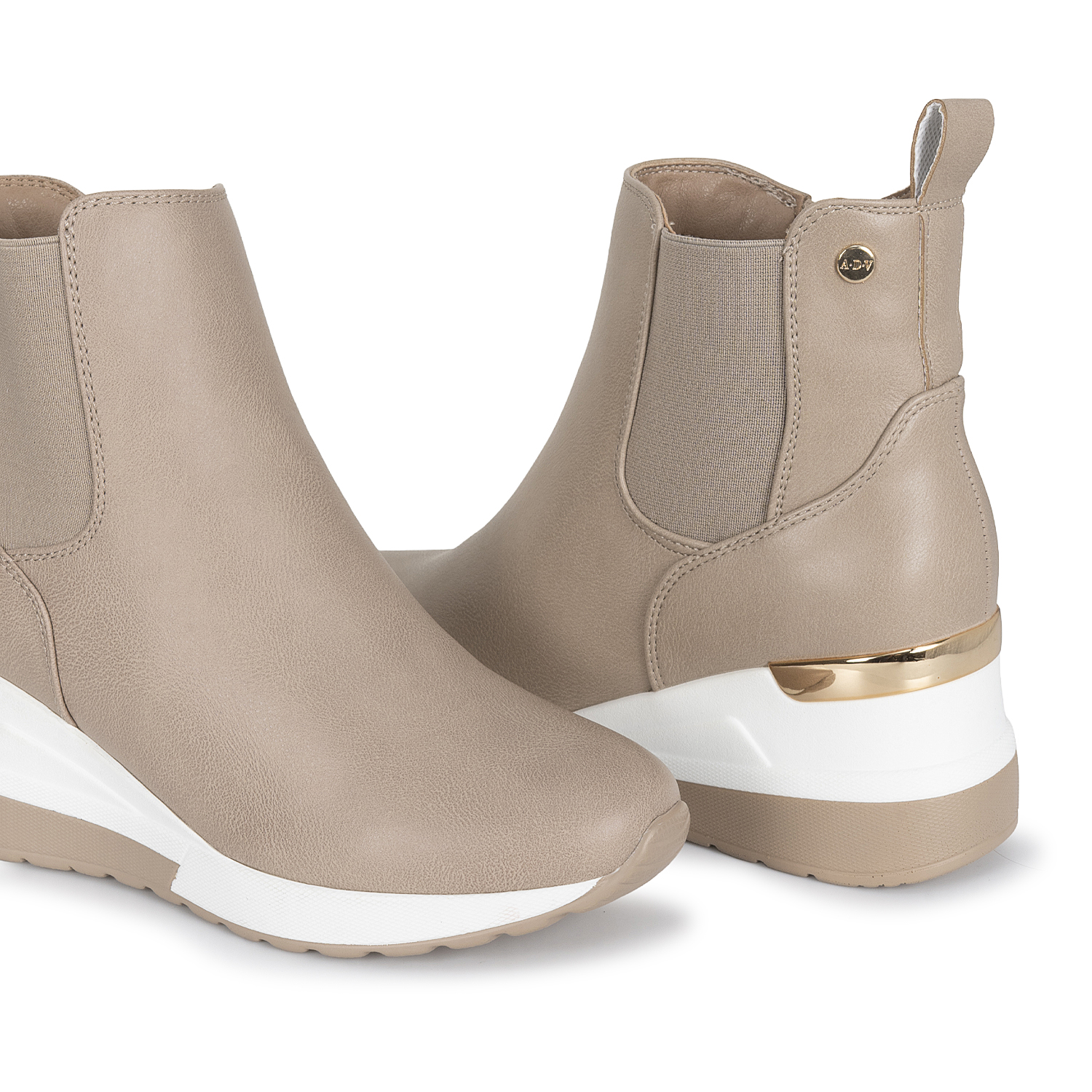 BOTIN CHELSEA CASUAL DAVI-2620 ARENA SINTETICO ANN D VIAN - 3