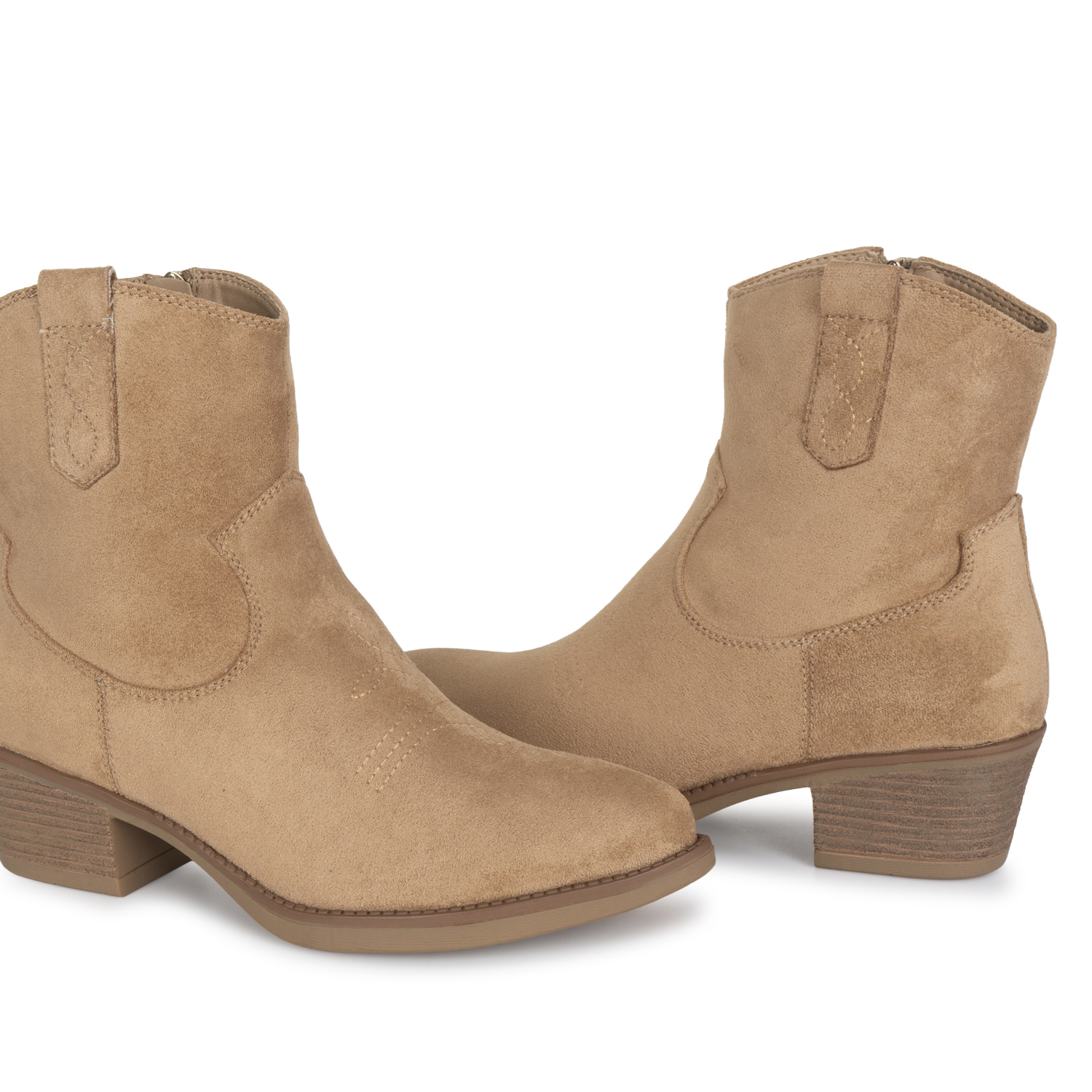 BOTIN TEXANA CASUAL DAVI-2614 VISON SINTETICO ANN D VIAN - 2