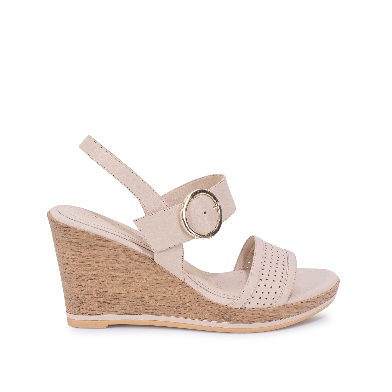 SANDALIA D'ORSAY CASUAL DAYA-2703 PALO/ROSA VIALE CUERO - 1