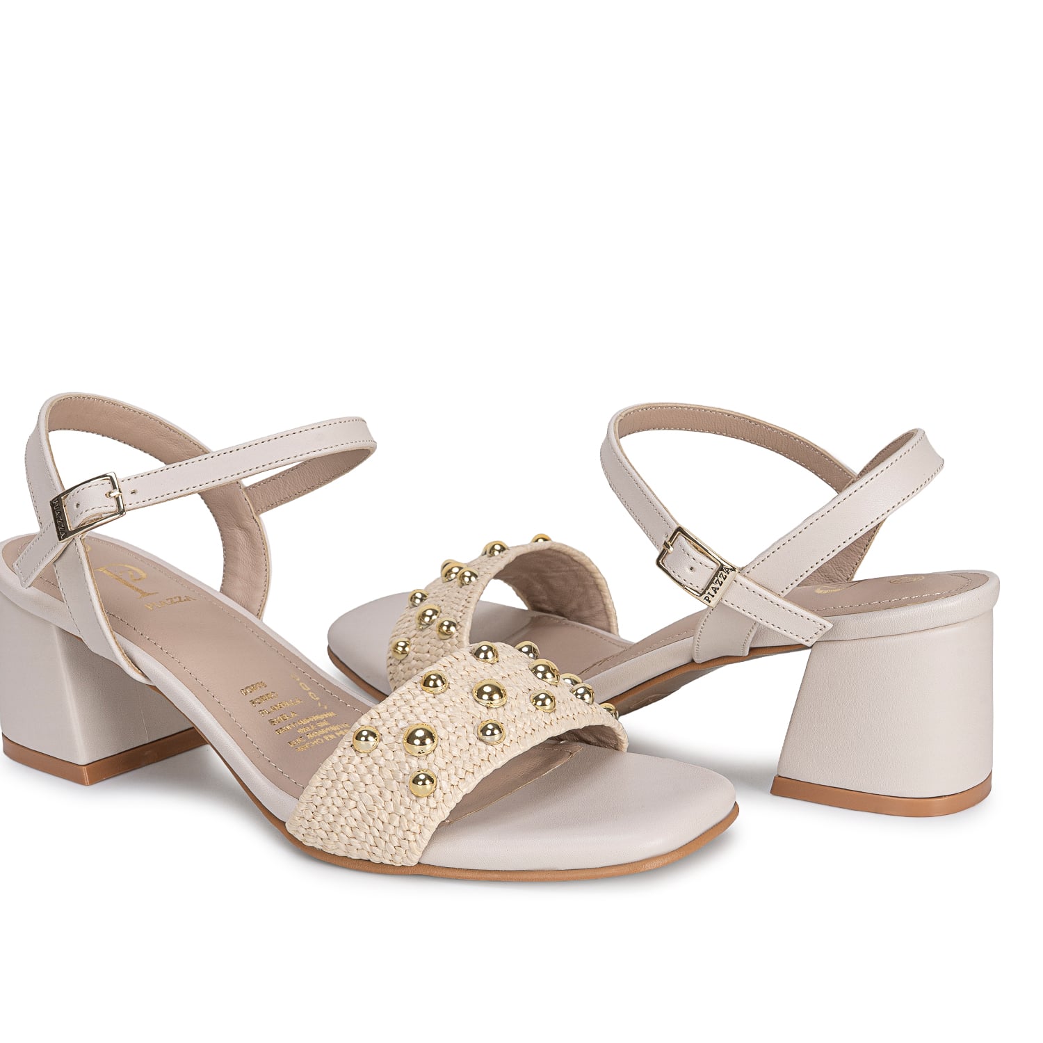 SANDALIA D'ORSAY CASUAL DON-2720 HUESO PIAZZA - 2