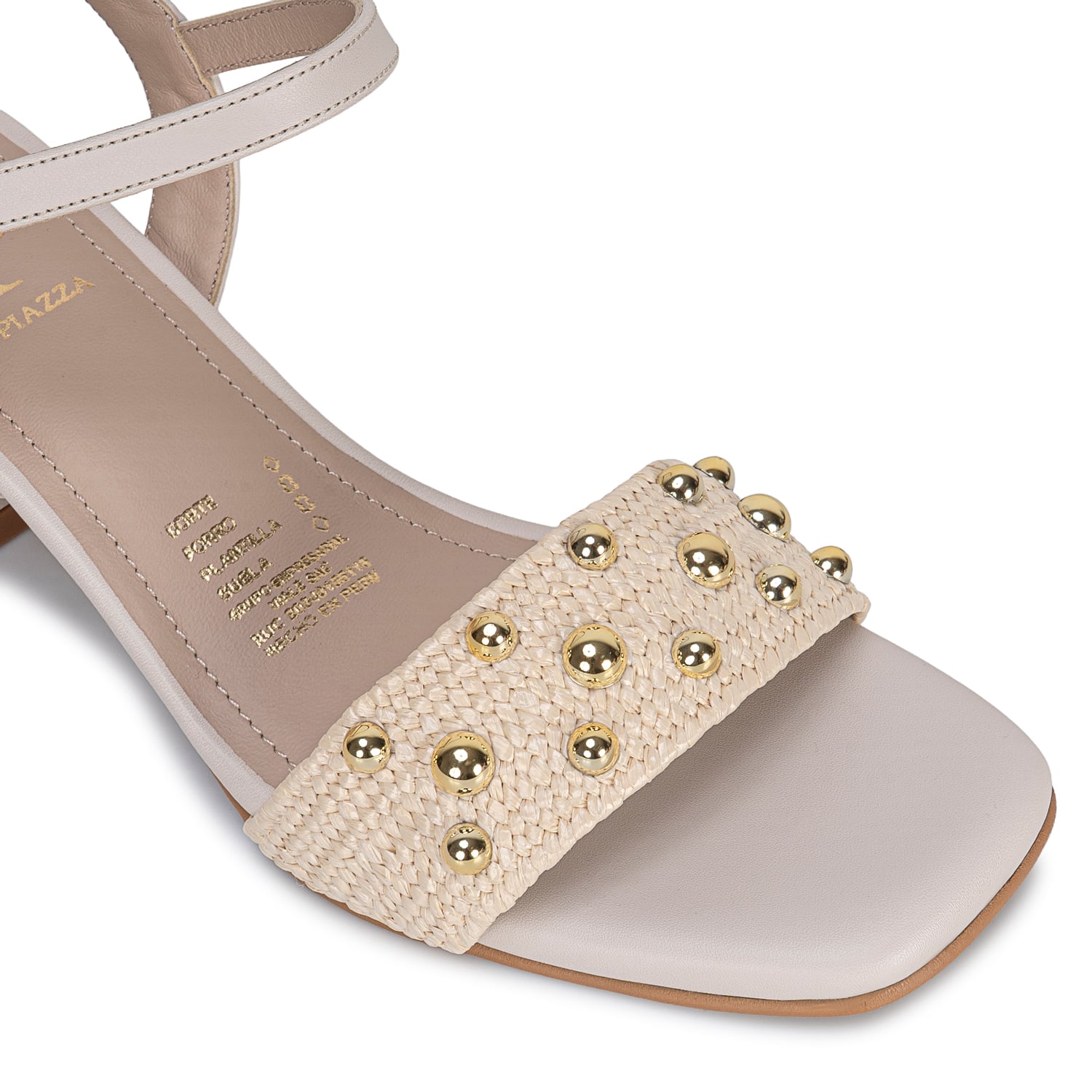 SANDALIA D'ORSAY CASUAL DON-2720 HUESO PIAZZA - 3
