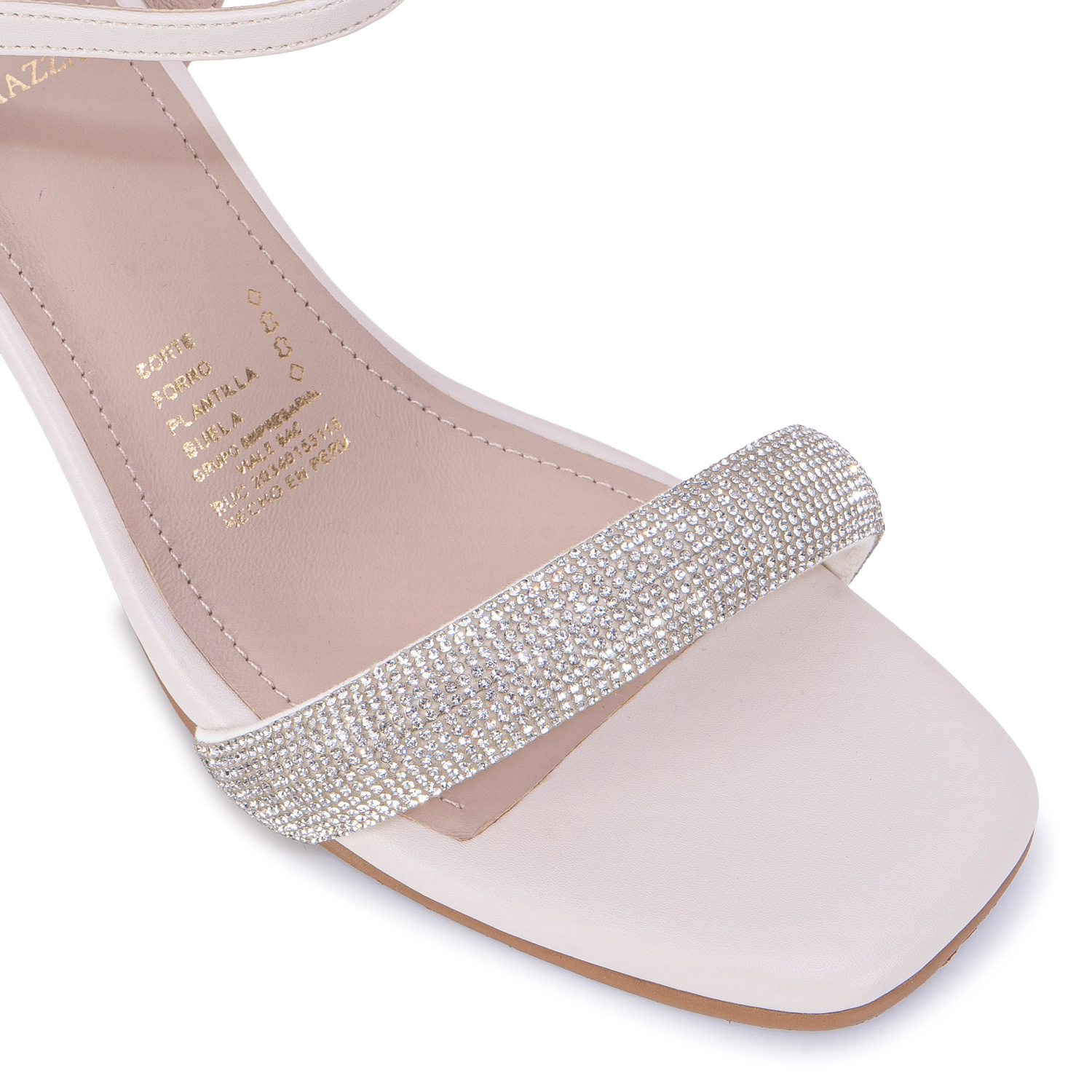 SANDALIA D'ORSAY CASUAL DON-2707 HUESO PIAZZA - 3