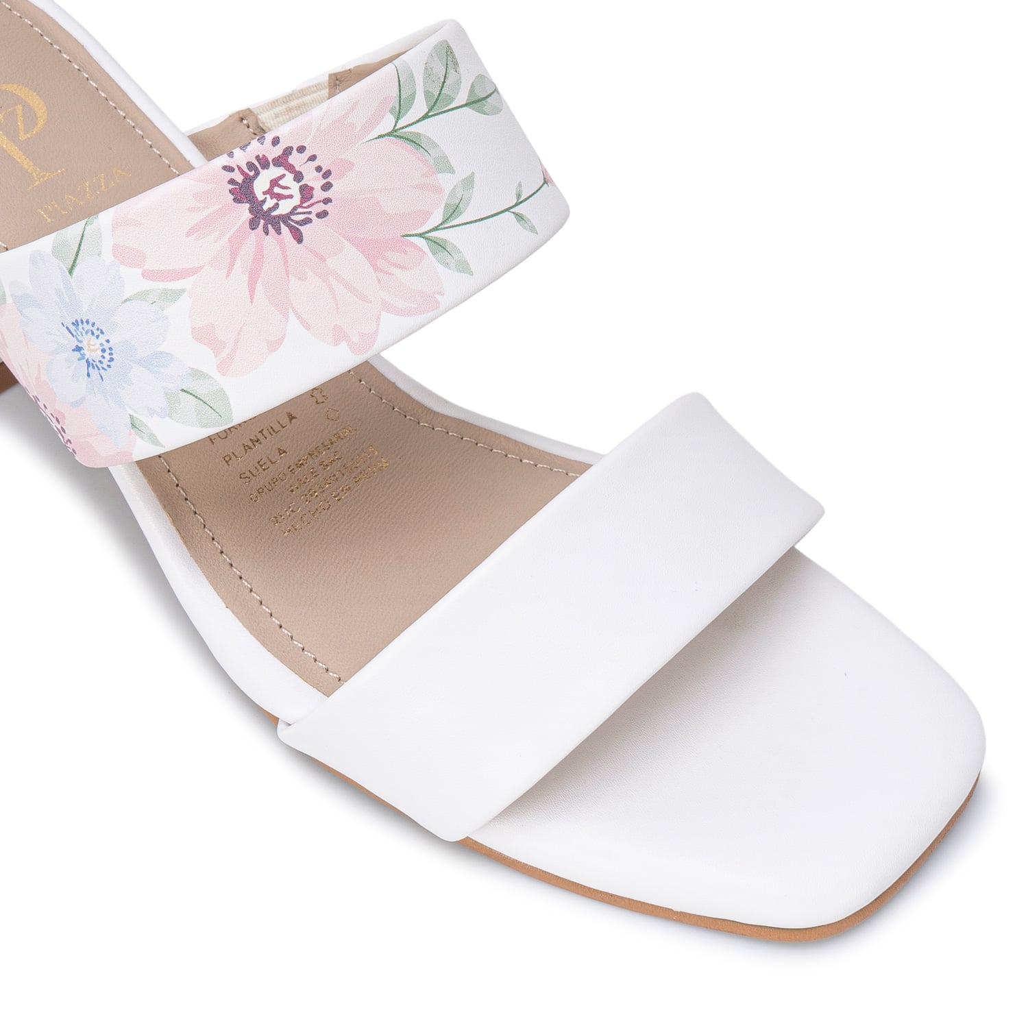 SANDALIA D'ORSAY CASUAL DON-2710 BLANCO PIAZZA - 3