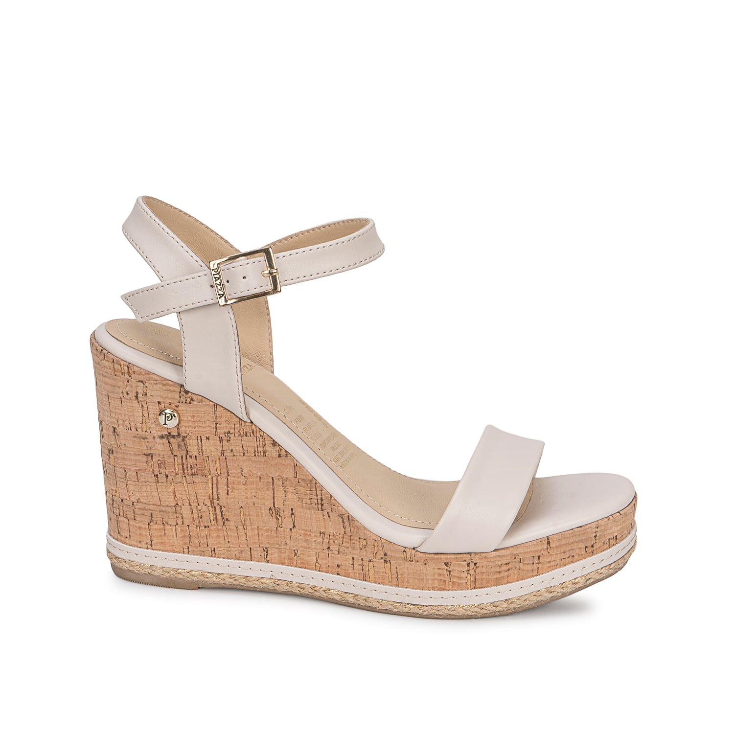 SANDALIA D'ORSAY CASUAL WAL-2716 HUESO PIAZZA - 1