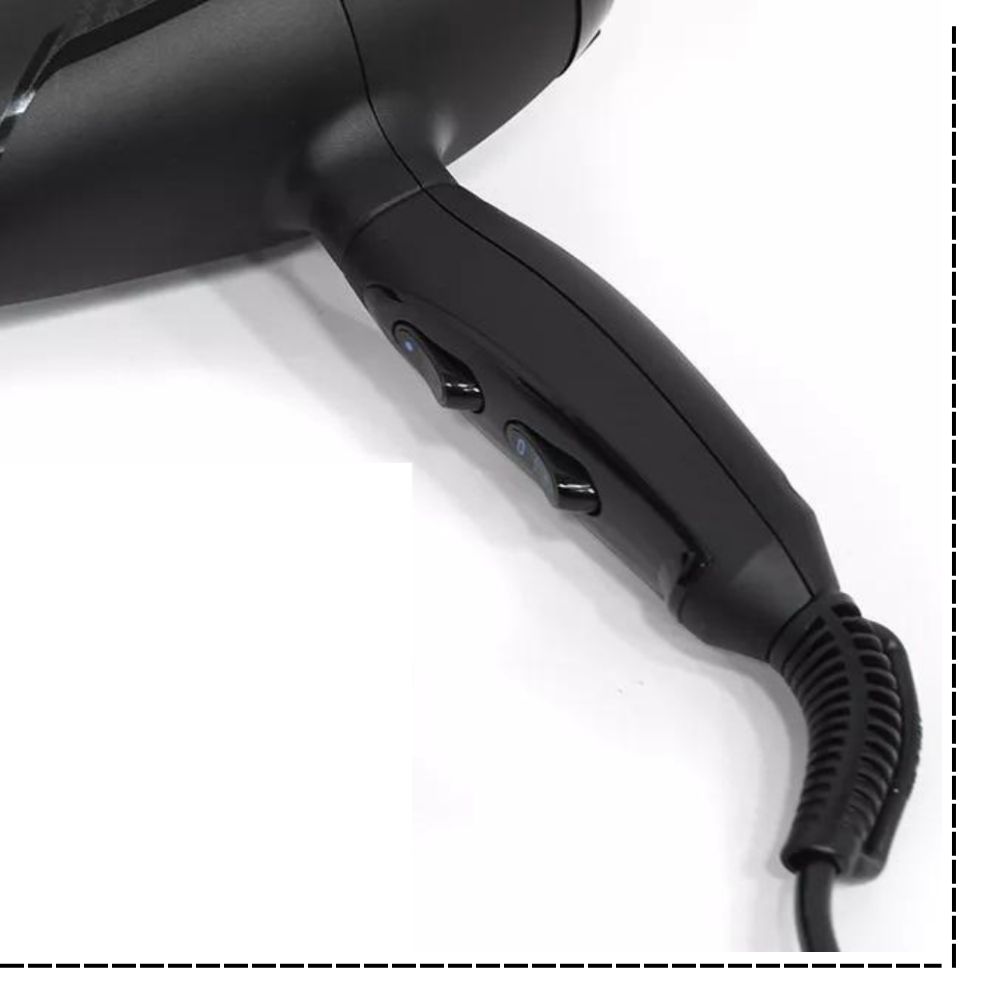 SECADORA CABELLO BABYLISS PRO B6200PE 2000W PROFESIONAL BLACK STAR - 4