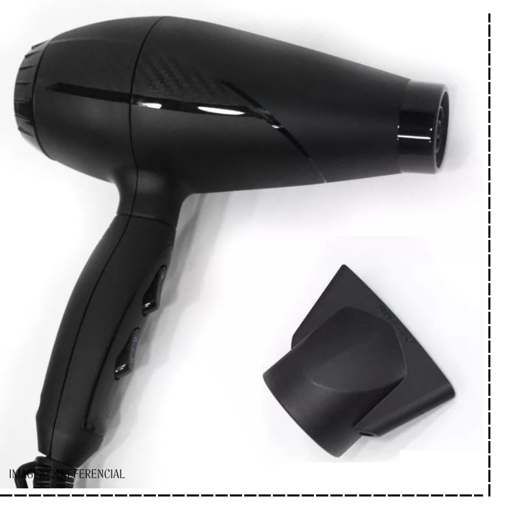 SECADORA CABELLO BABYLISS PRO B6200PE 2000W PROFESIONAL BLACK STAR - 5