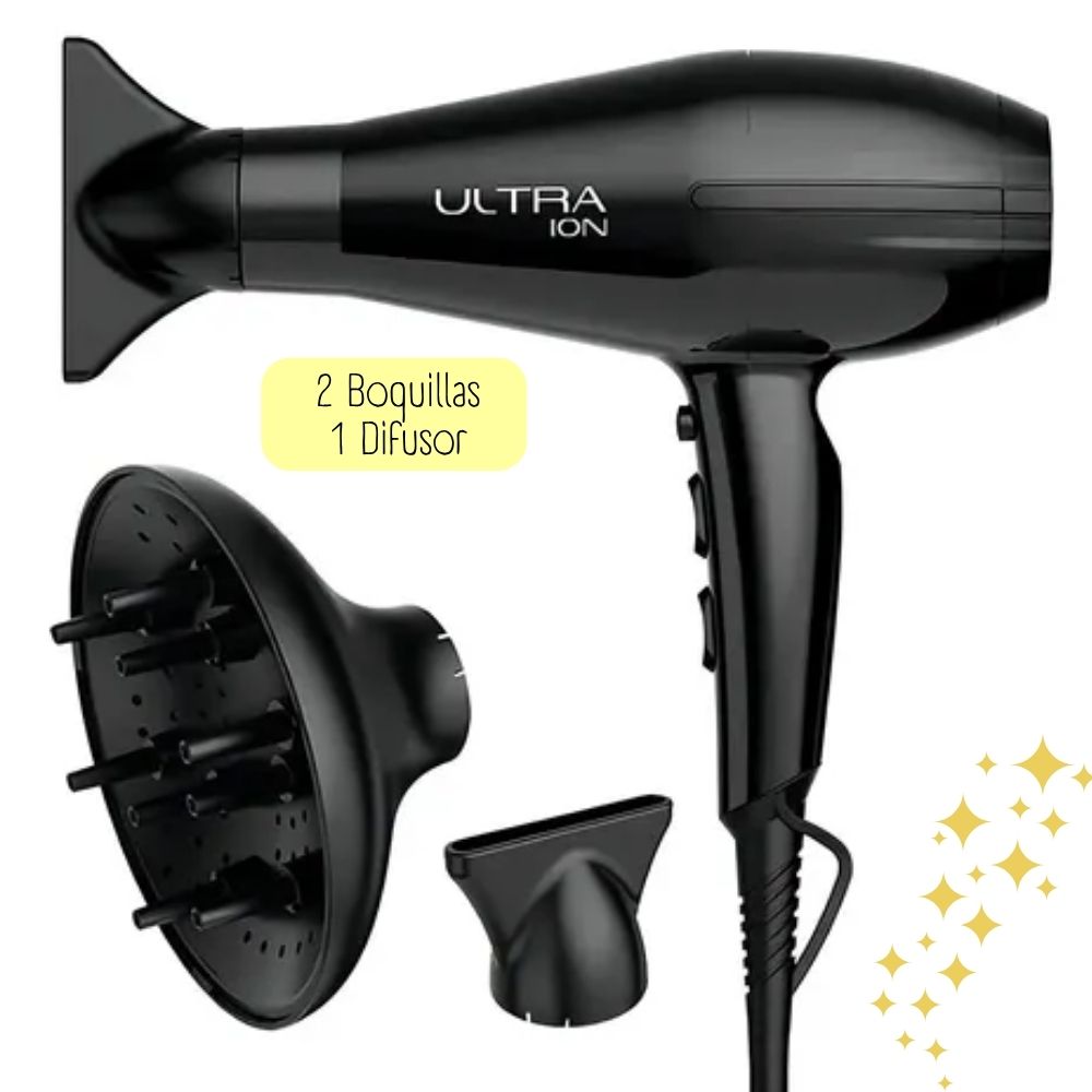 SECADORA CABELLO GAMA ULTRA ION 2200W PROFESIONAL SALON EXCLUSIVE - 4