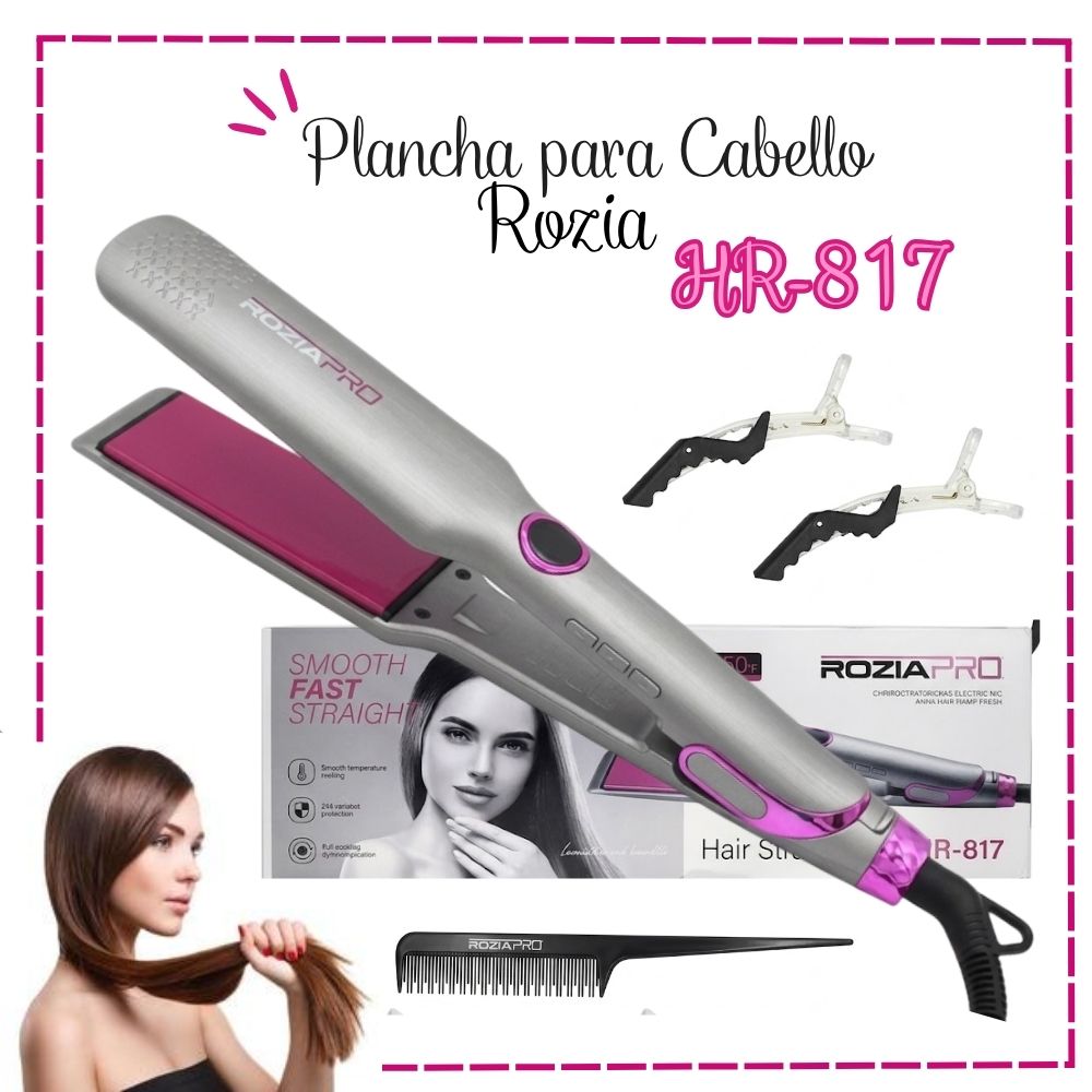 PLANCHA ALISADORA ROZIAPRO HR817 - 1