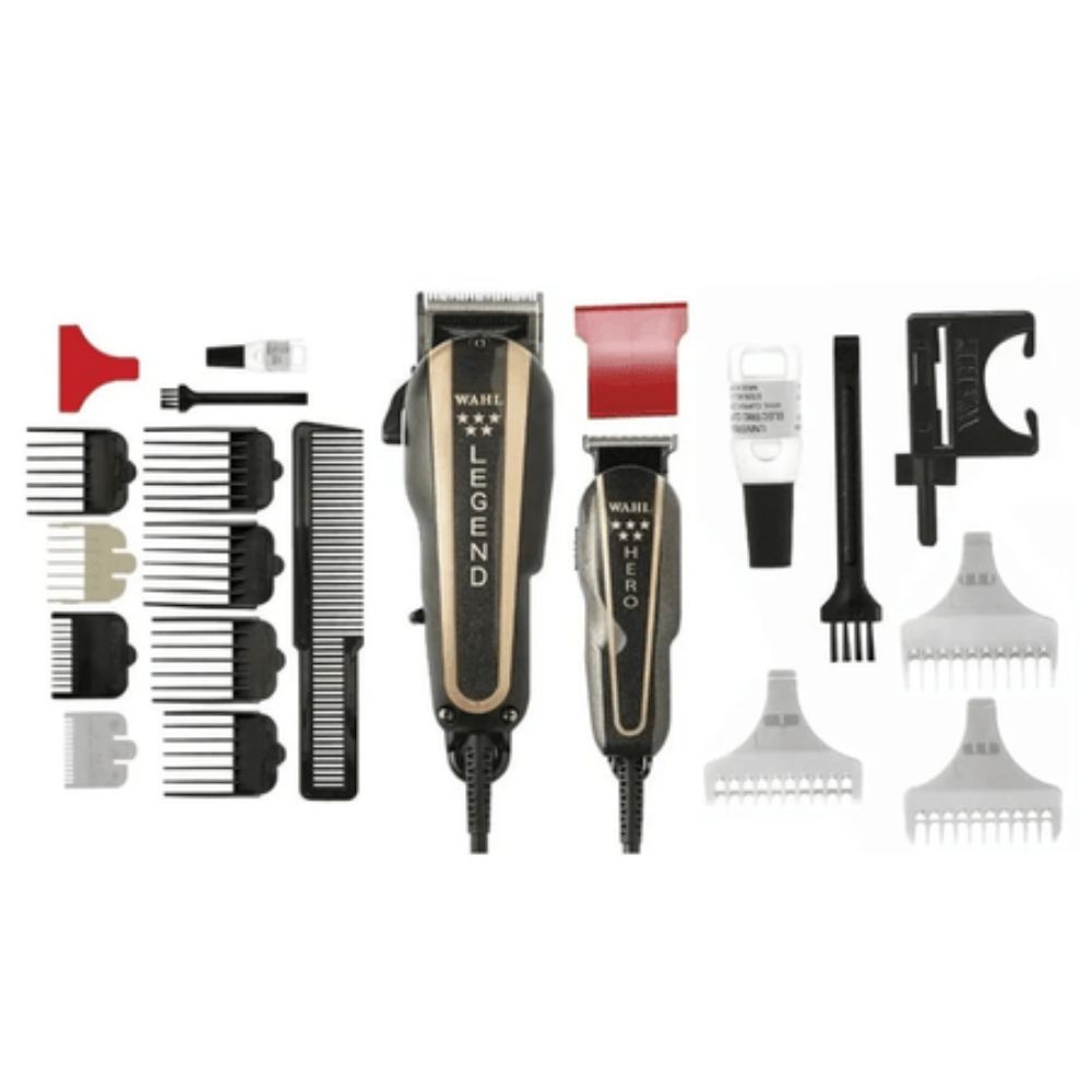 MAQUINA WAHL 08180-118 COMBO BARBER LEGEND HERO - 2