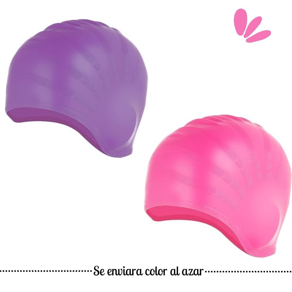 GORRO 4545 CON OREJA NATACION-RM - 3