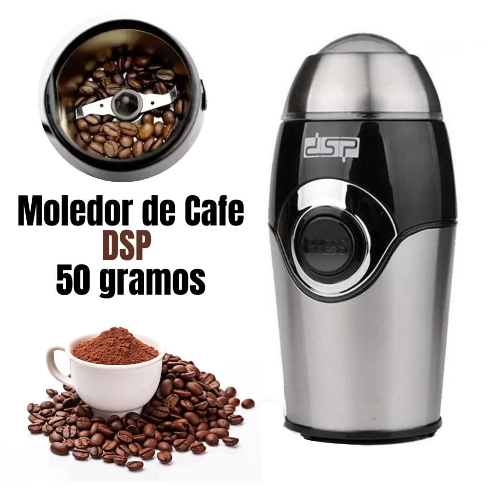 MOLEDOR DE CAFE ELÉCTRICO DSP KA3001N 50 GRAMOS - 200 WATTS - 1