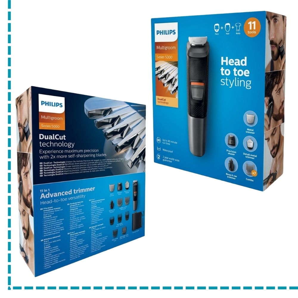 MAQUINA RECORTADORA PHILIPS MG5730 11 EN 1 - 6