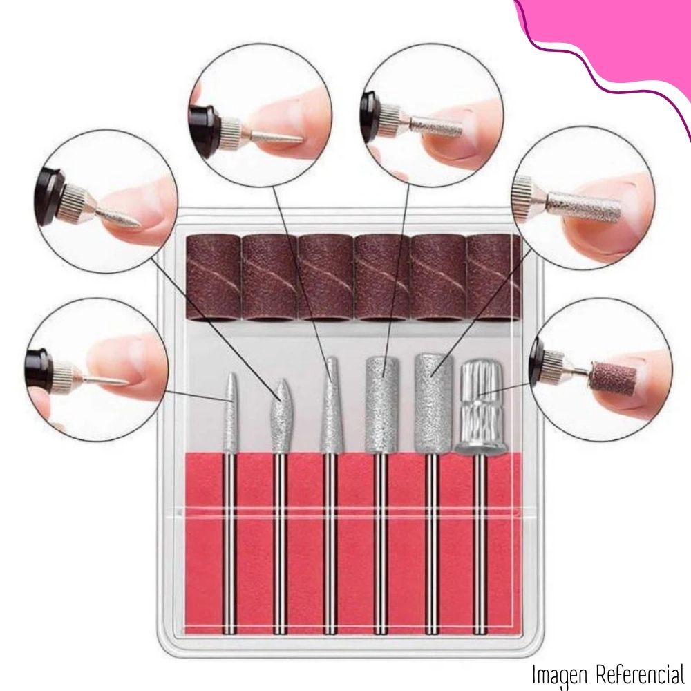 SET DE TALLADOR Y PULIDOR MERCEDES 2000 DE UÑAS - 2