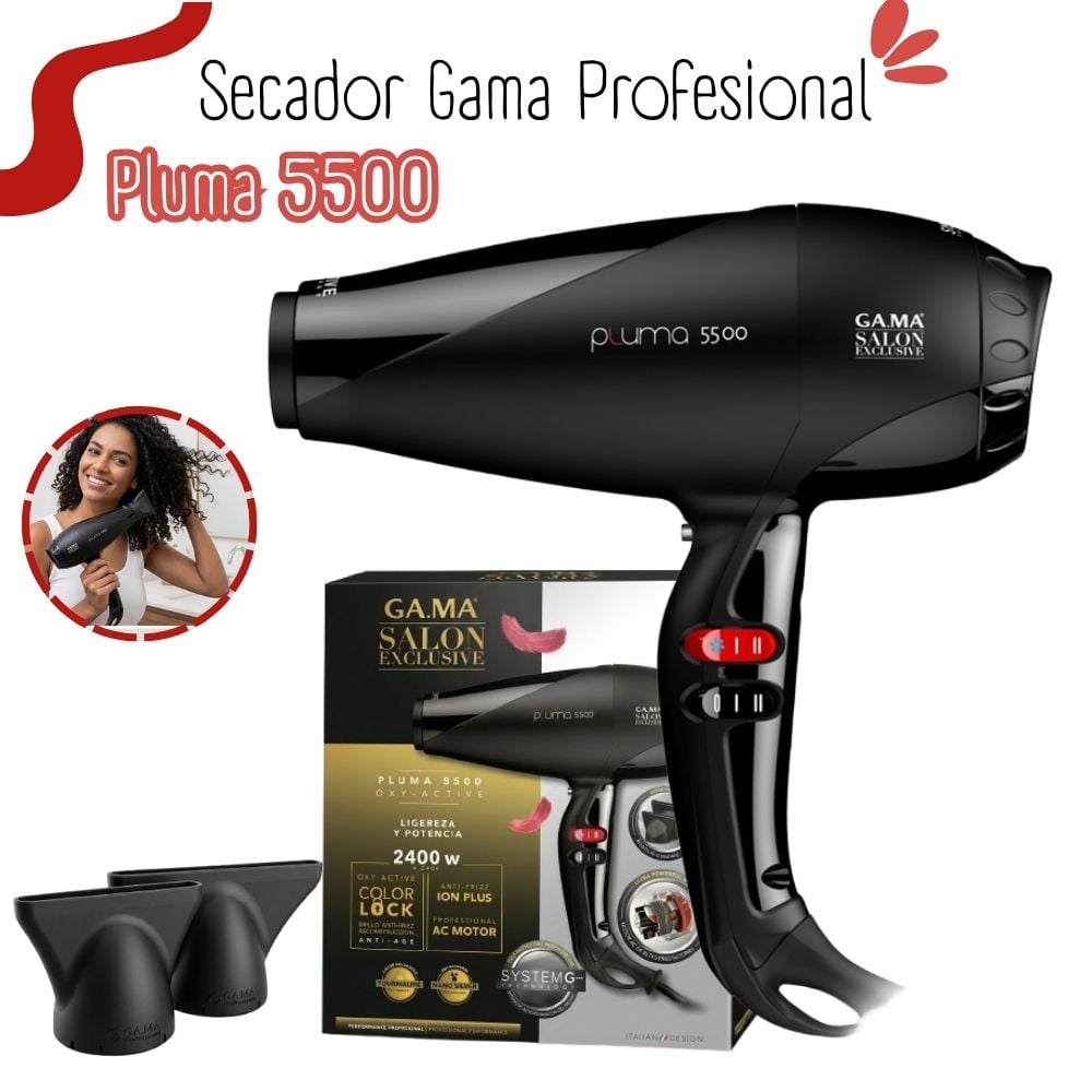 SECADORA GAMA PROFESIONAL 5500 PLUMA OXY-ACTIVE - 1