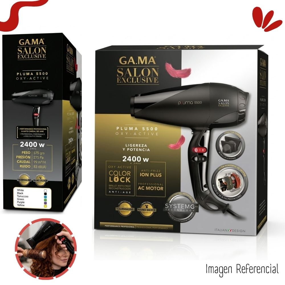 SECADORA GAMA PROFESIONAL 5500 PLUMA OXY-ACTIVE - 3
