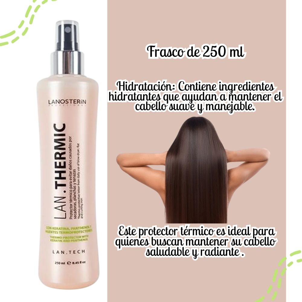 TRICOMBO PLANCHA ALISADORA REMINGTON SHINE THERAPY S12A + SPRAY + PEINE - 3