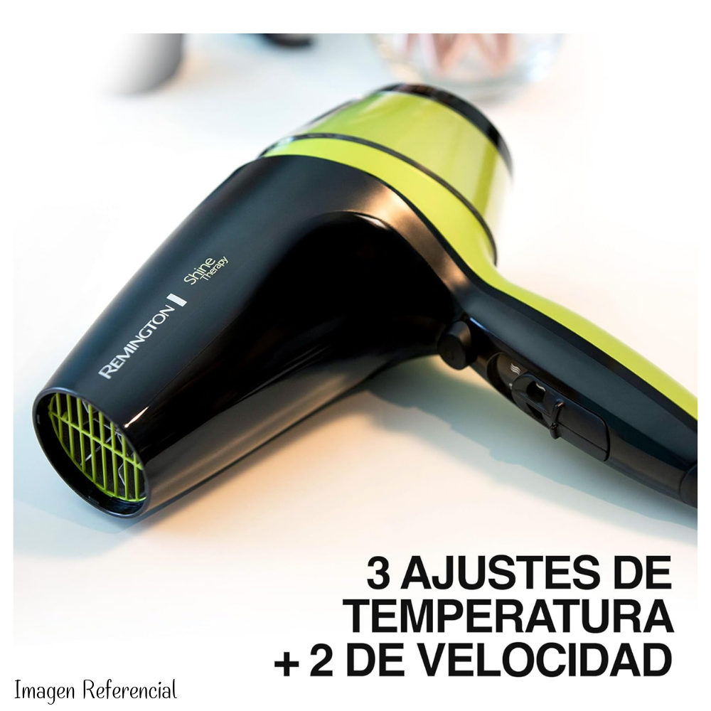 COMBO PLANCHA ALISADOR REMINGTON SHINE THERAPY S12A Y SECADORA REMINGTON SHINE THERAPY D13A - S12AD13ASP - 3