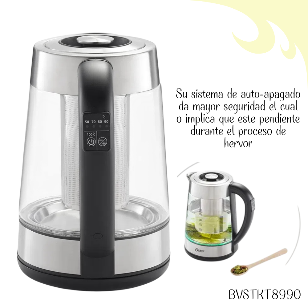 HERVIDOR OSTER ELÉCTRICO DE VIDRIO BVSTKT8990 - ACERONEGRO - 4