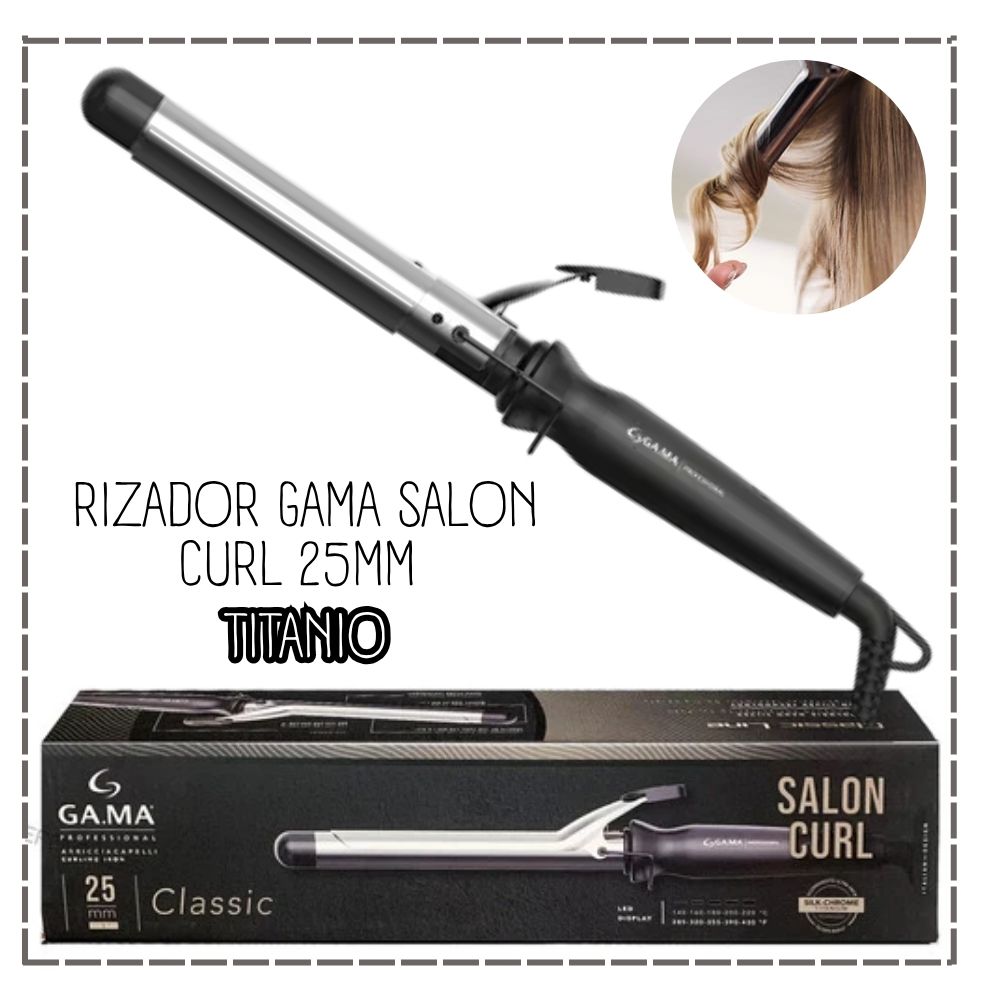RIZADOR GAMA SALON CURL TITANIO 25MM - 1