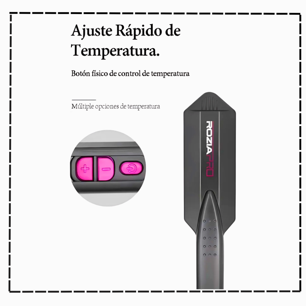 PLANCHA ALISADOR ROZIA PRO HR859 - 2