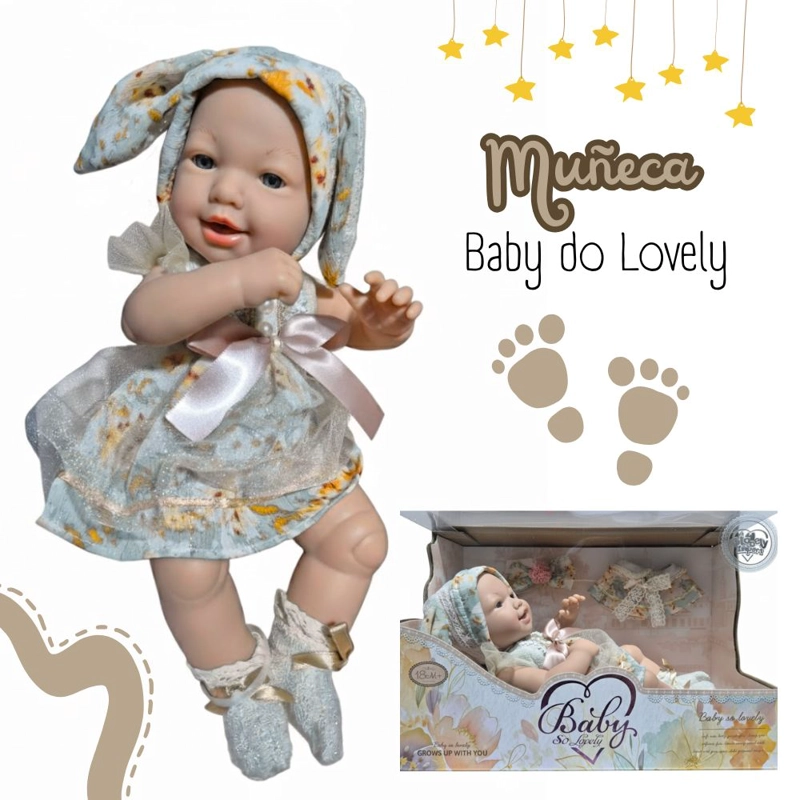 MUÑECA BABY SO LOVELY CON ACCESORIOS MEDIANO - 1