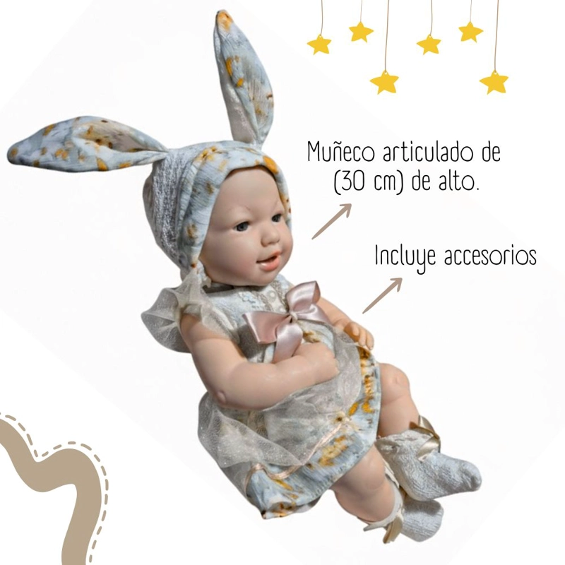 MUÑECA BABY SO LOVELY CON ACCESORIOS MEDIANO - 2