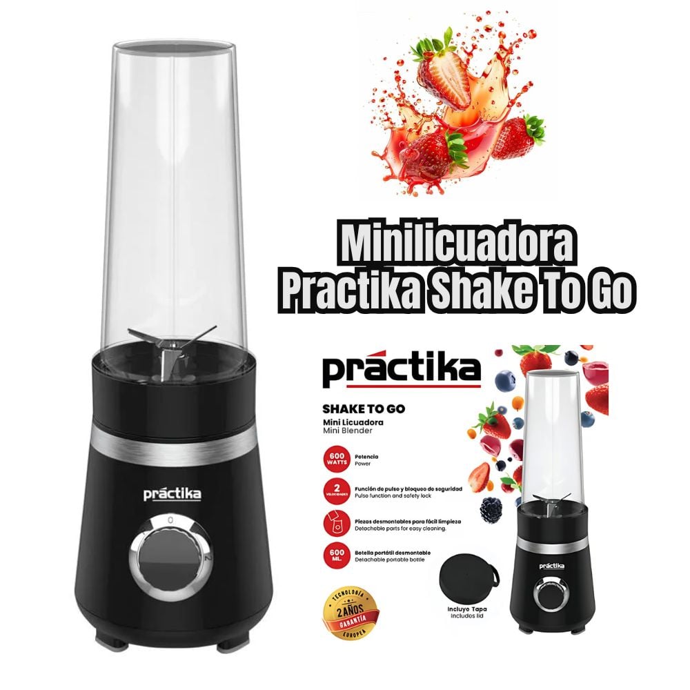 MINILICUADORA PRACTIKA SHAKE TO GO - 1