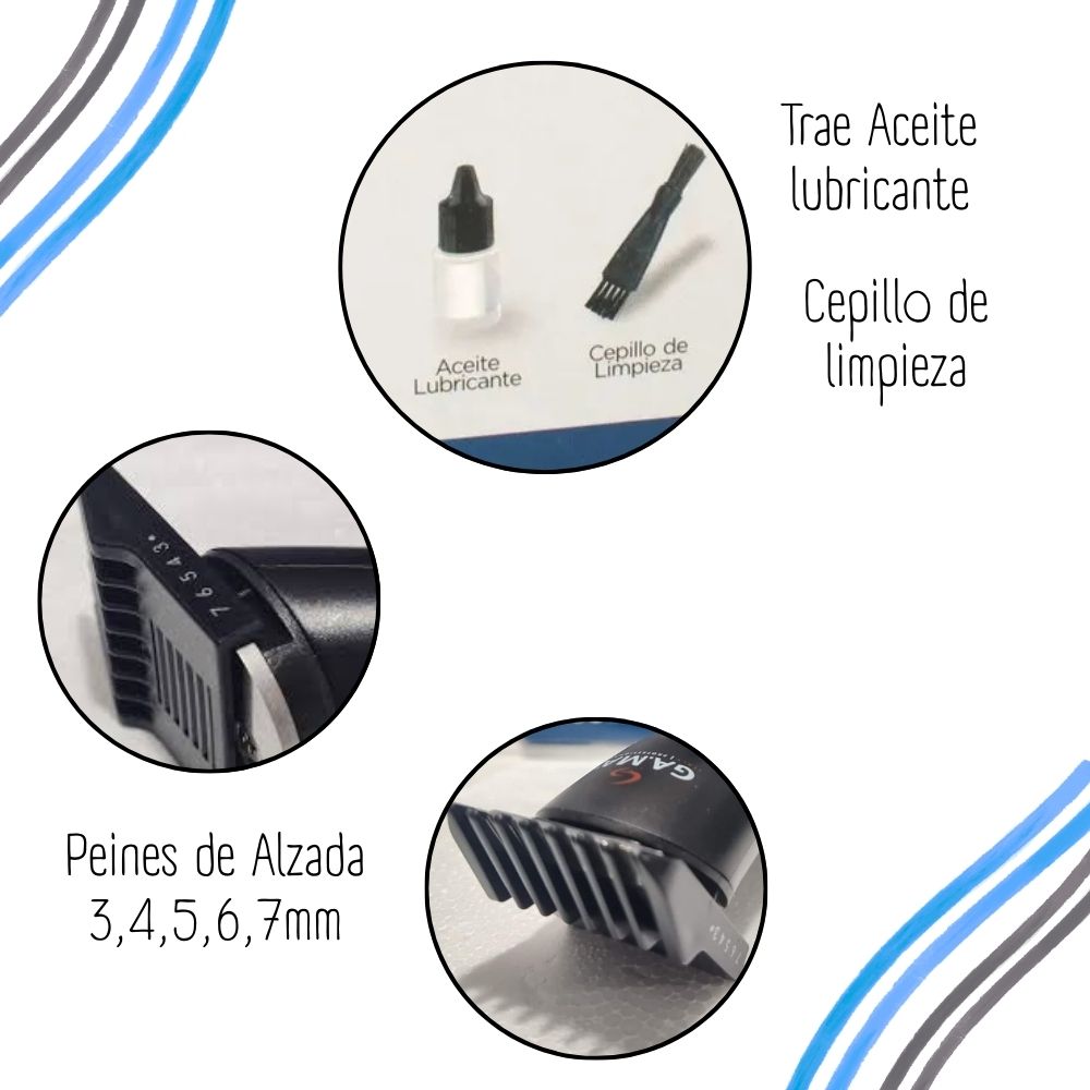 TRIMMER RECARGABLE GAMA T100 - 2
