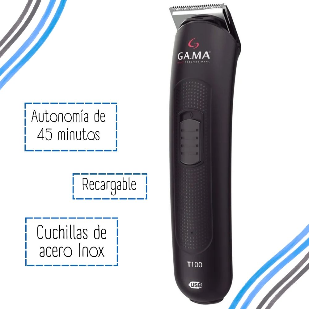 TRIMMER RECARGABLE GAMA T100 - 3