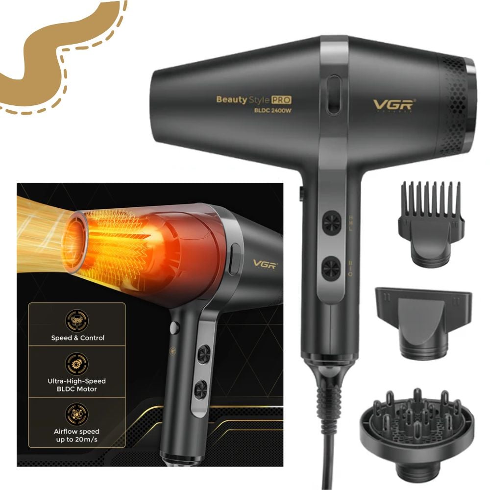 SECADORA DE CABELLO VGR V-409 - 3