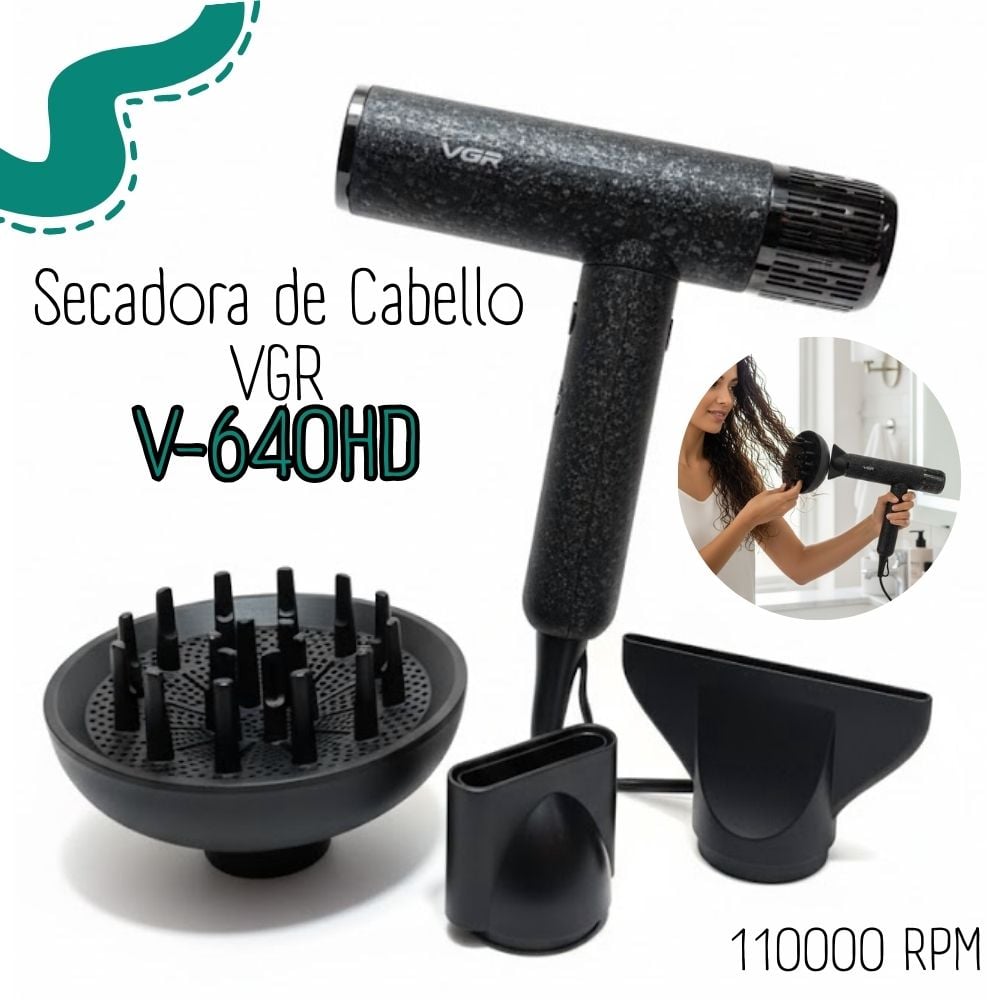 SECADORA VGR V-640 HD - 1