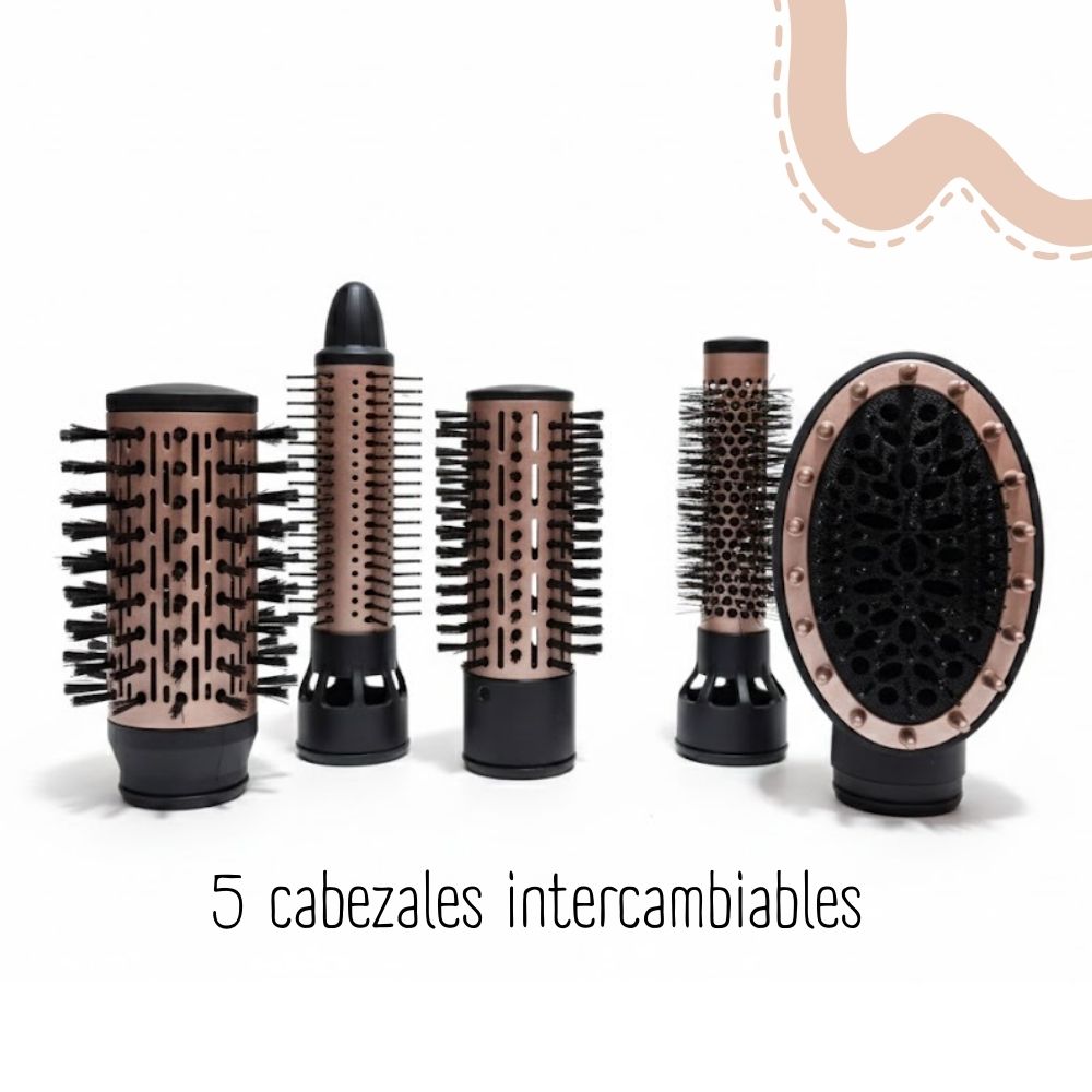 CEPILLO ROTATING HOT AIR STYLER ROZIA 5 EN 1 - HC8115 - 3