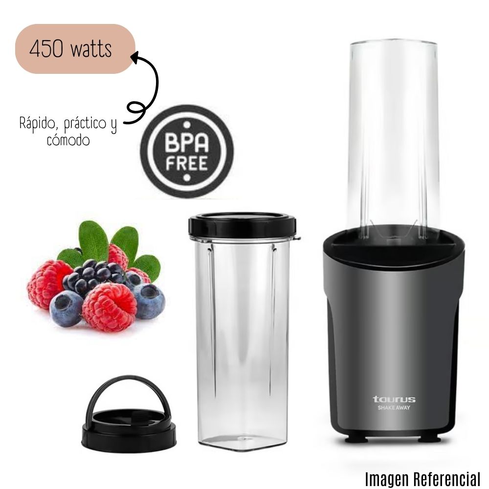 MINI LICUADORA TAURUS SHAKE AWAY 600 ML - 4