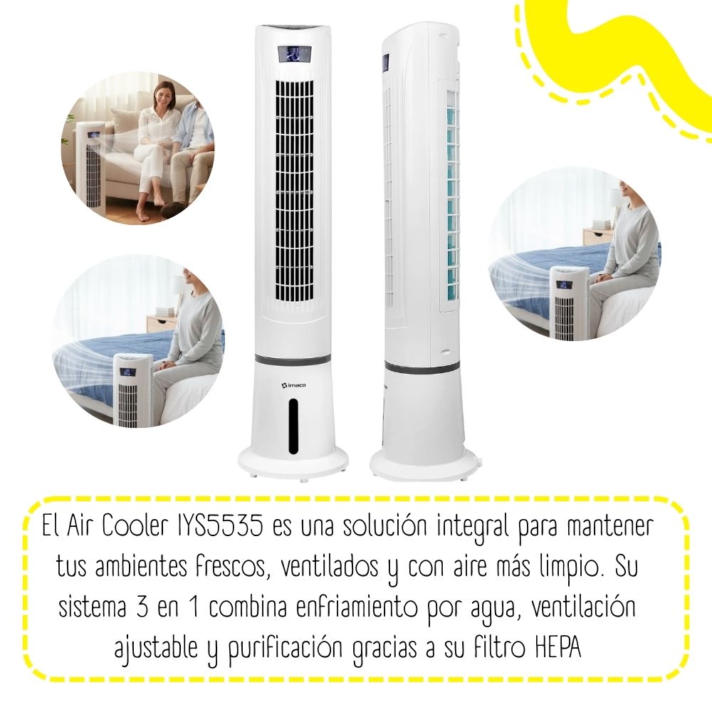 ENFRIADOR DE AIRE IMACO IYS5535 - 5